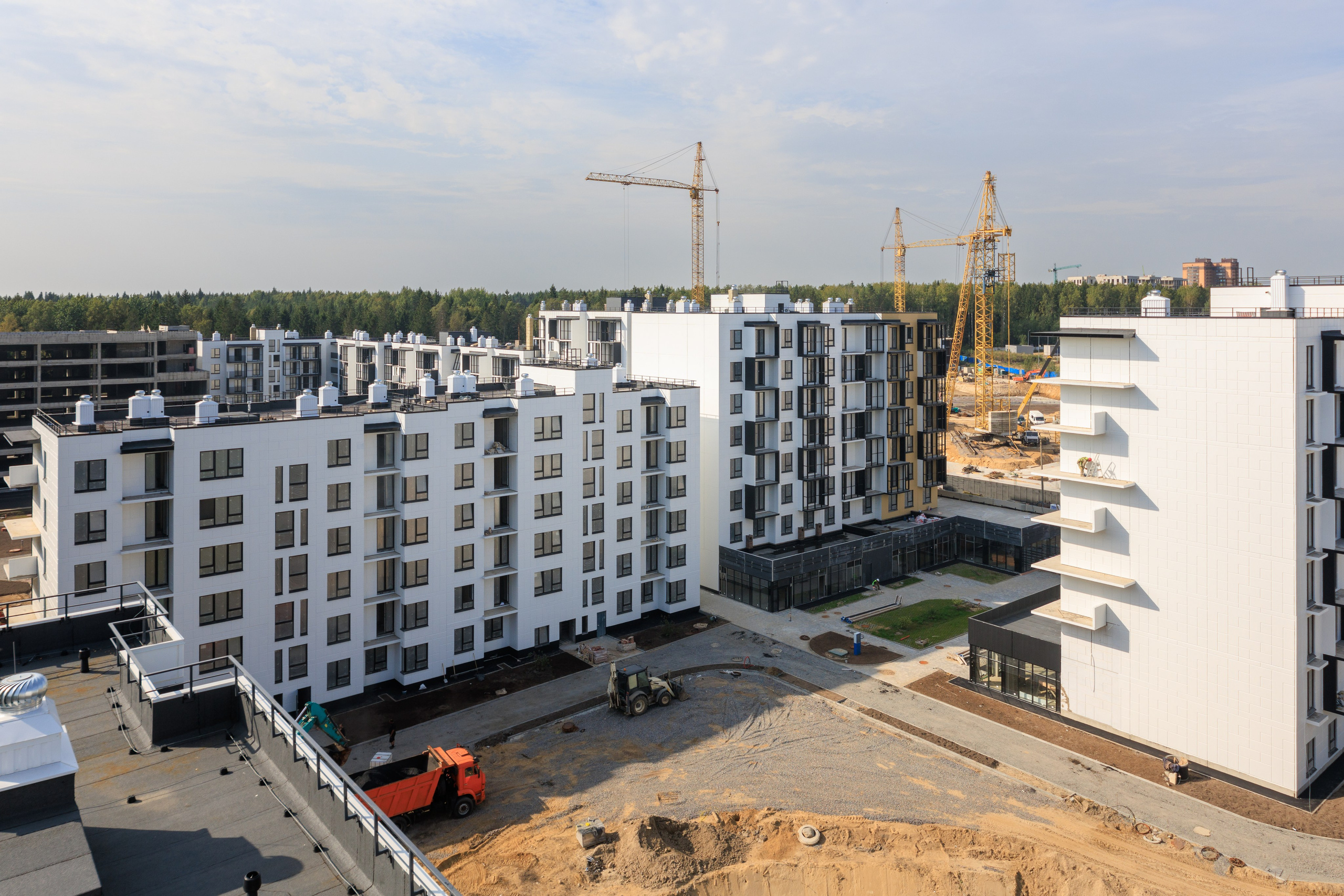 Архитектурная и репортажная фотосъёмка для застройщика