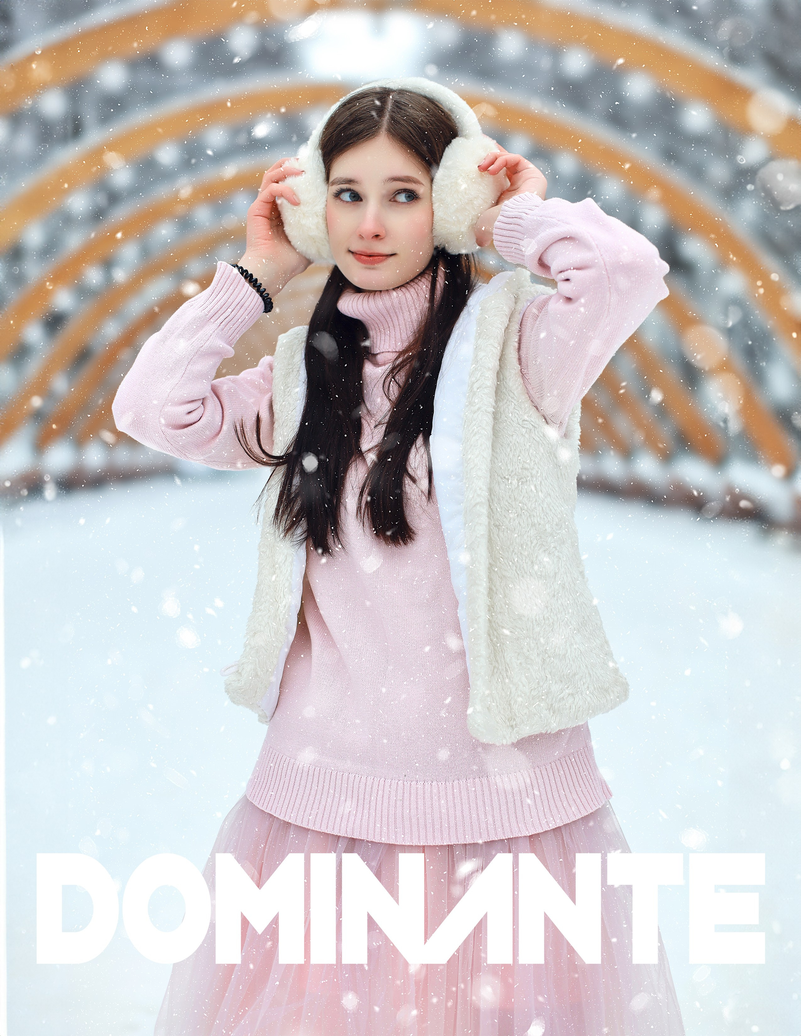 Девушка на льду. Фотограф в Смоленске Ася Польшина