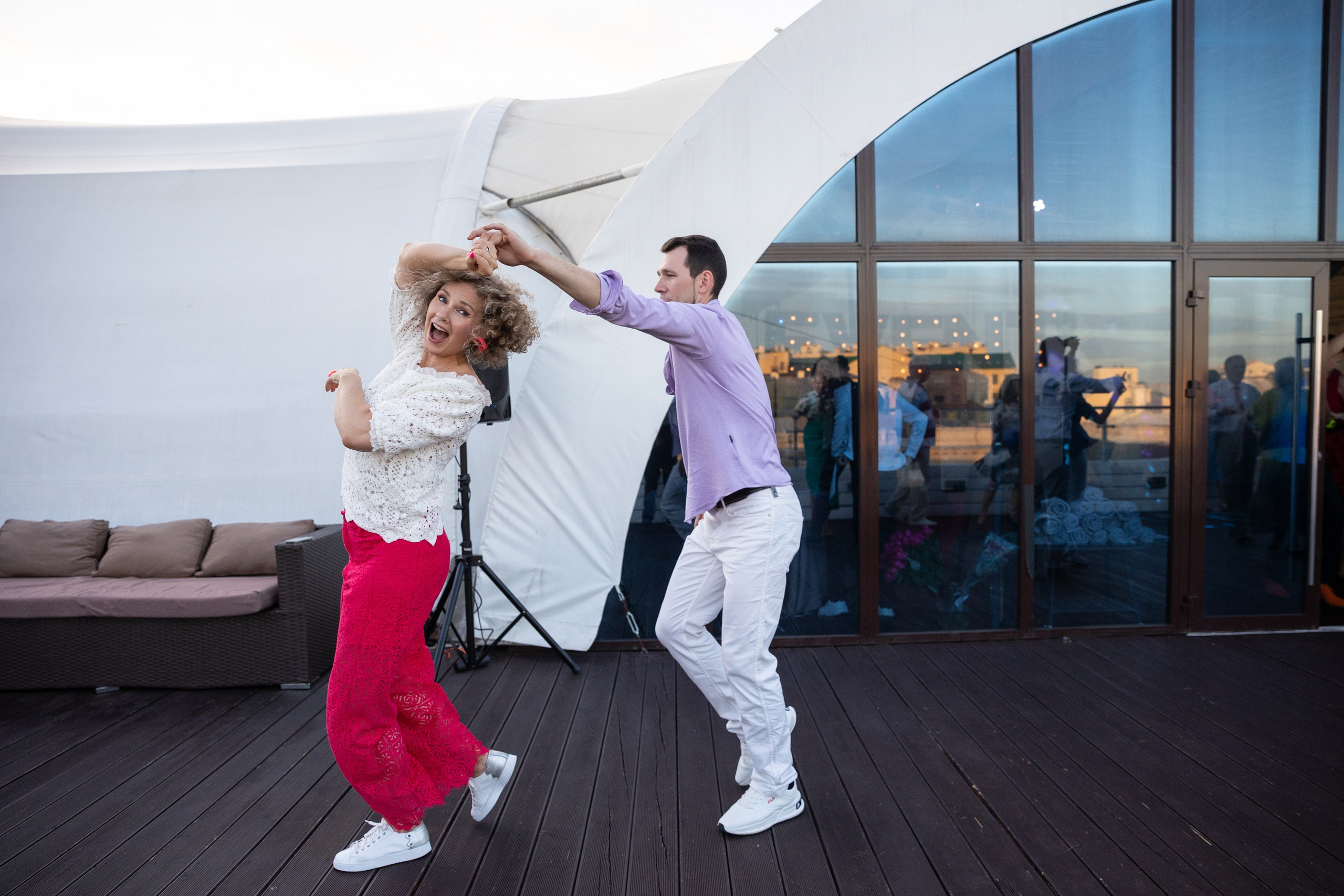 День рождения школы танцев в Event roof. Фотограф на корпоратив Спб / Москва