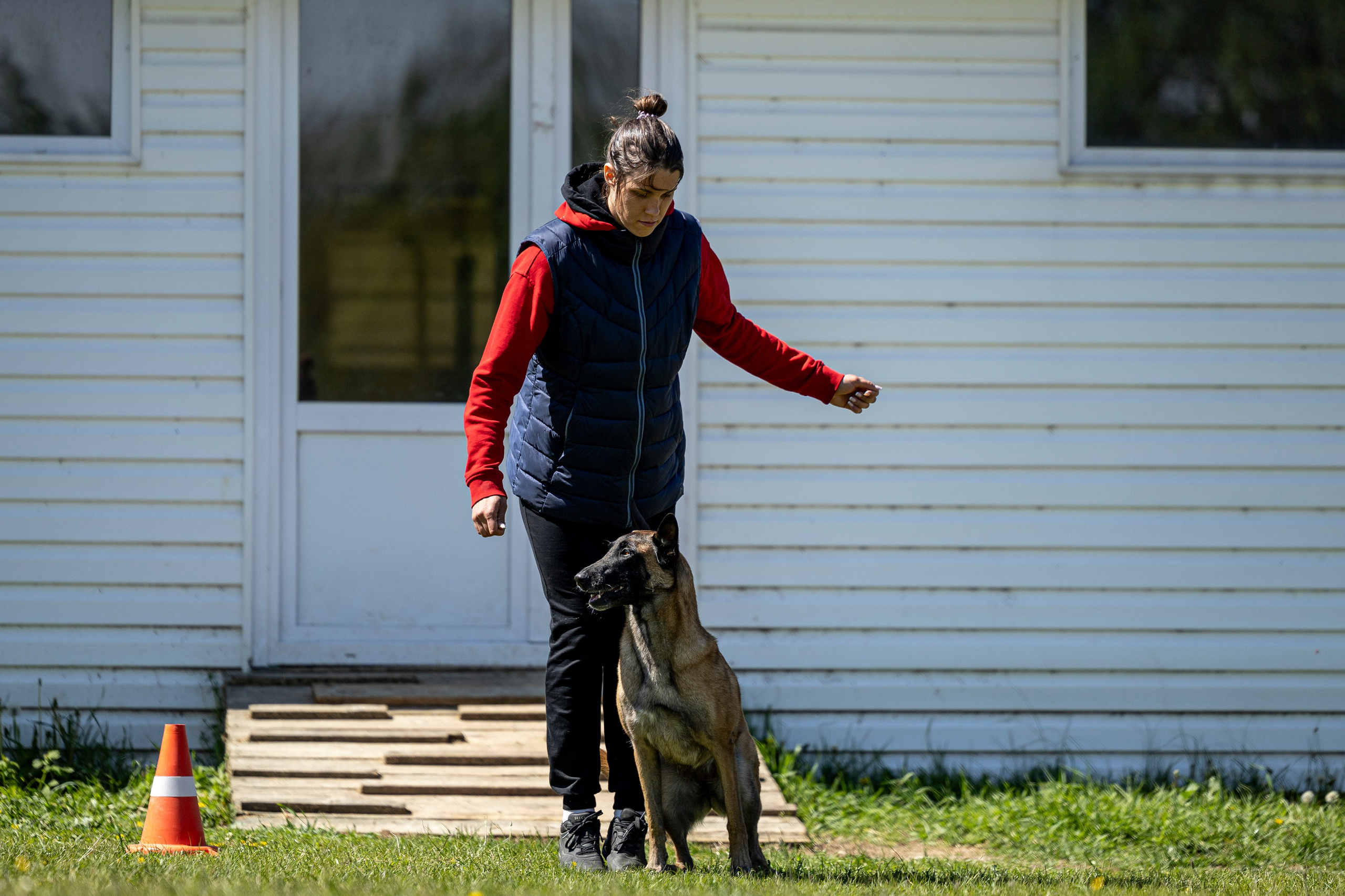 Испытания по мондьорингу в Нижнем Новгороде. Фотограф-анималист Анна Маринич