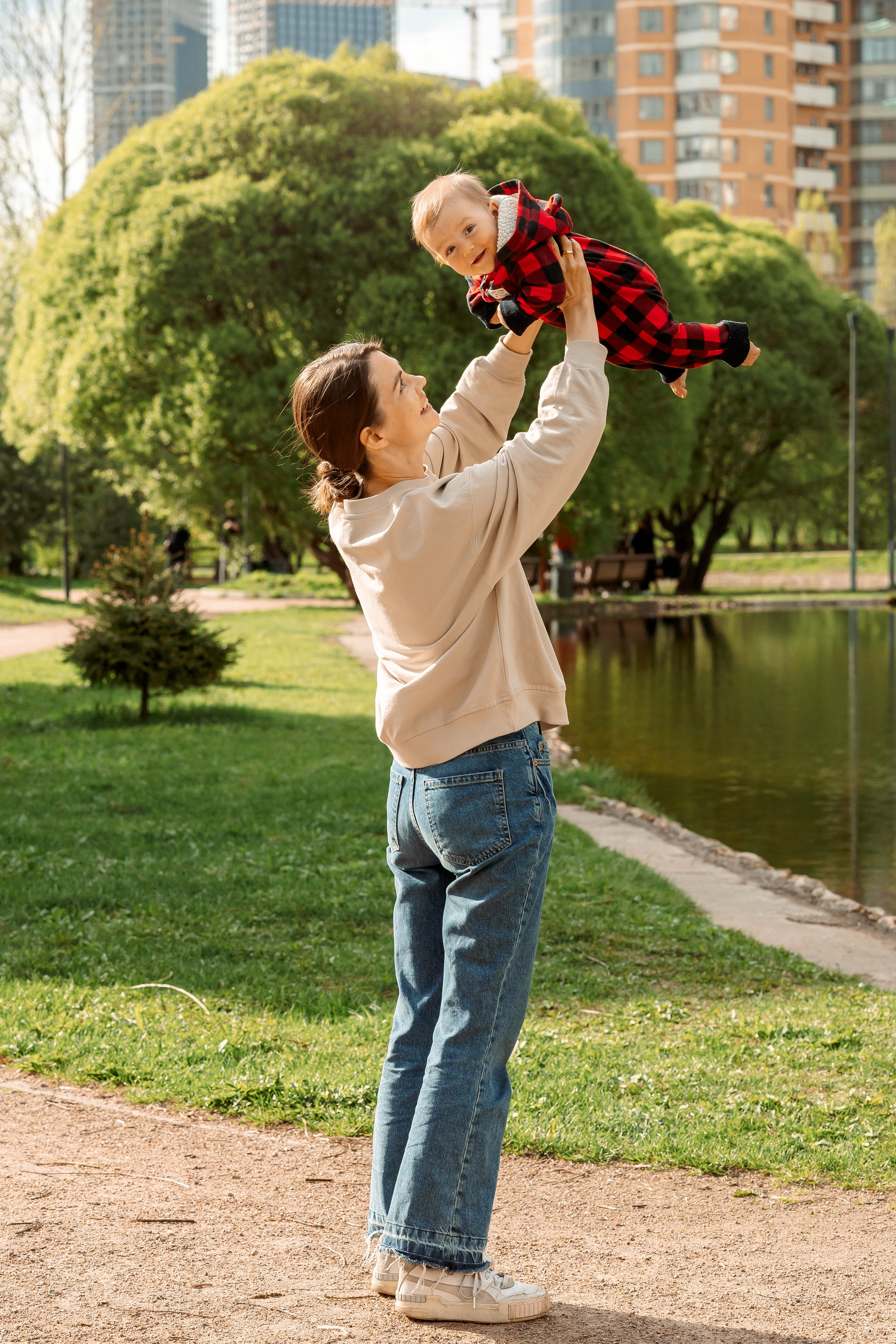 Прогулка в парке Москвы