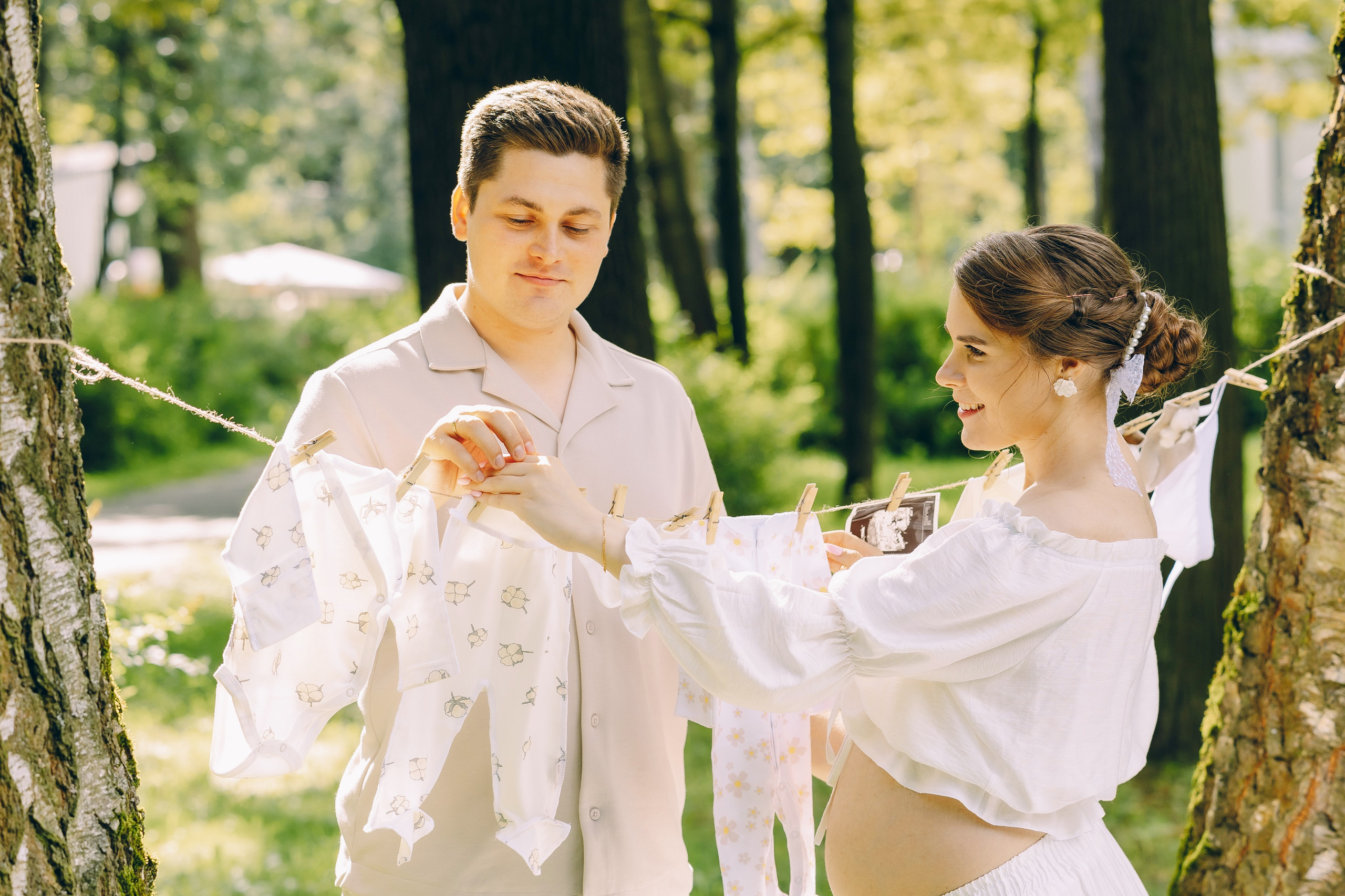 Нежная история на природе. Семейный Фотограф в Москве Евгения Симоненко