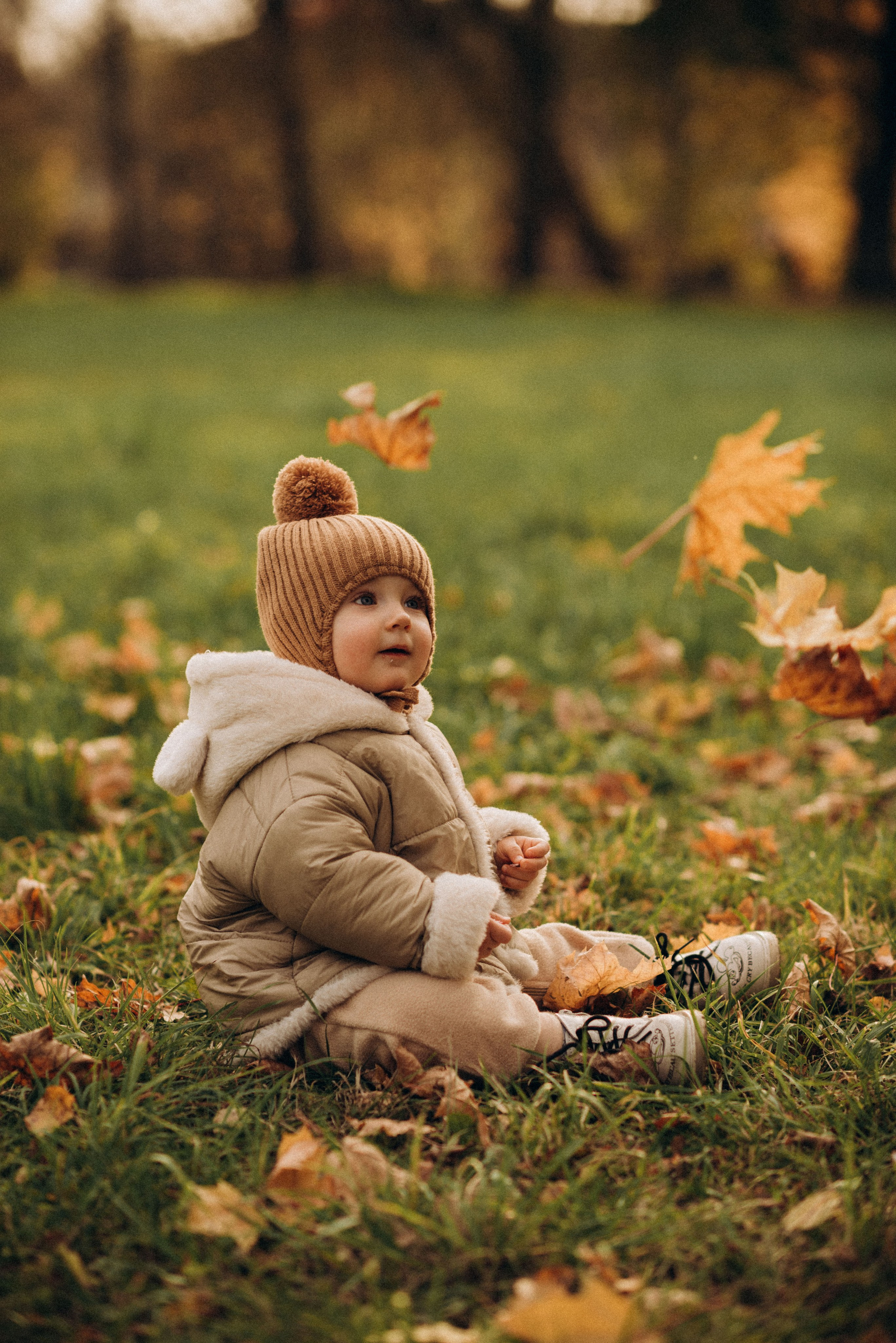 Осенняя фотосессия в парке. Семейный фотограф в Домодедово и Москве Елена Пичугина