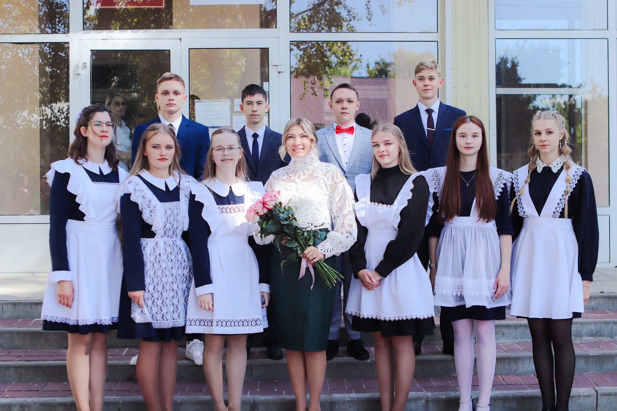 Выпускники 11 класс 1 сентября. Семейный свадебный детский фотограф Саранск Наталья Сыркина