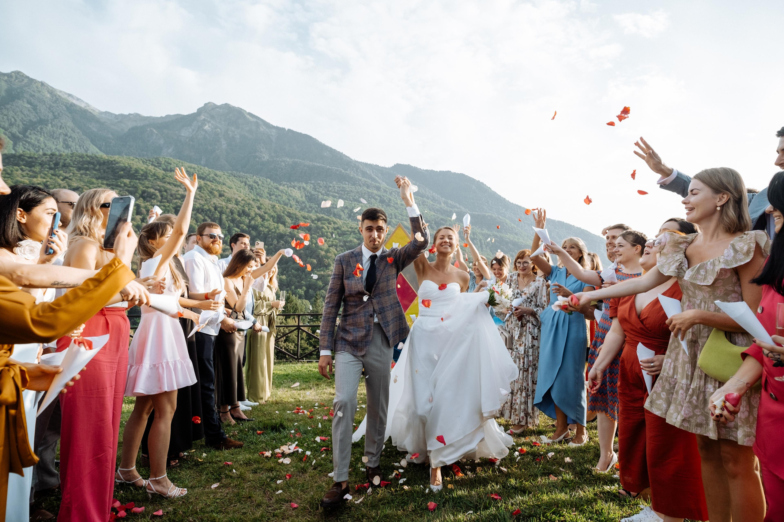 Над облаками. Свадьба в Сочи. Tuman Film | Видеосъемка в Сочи и Дубае | Андрей Калитухо