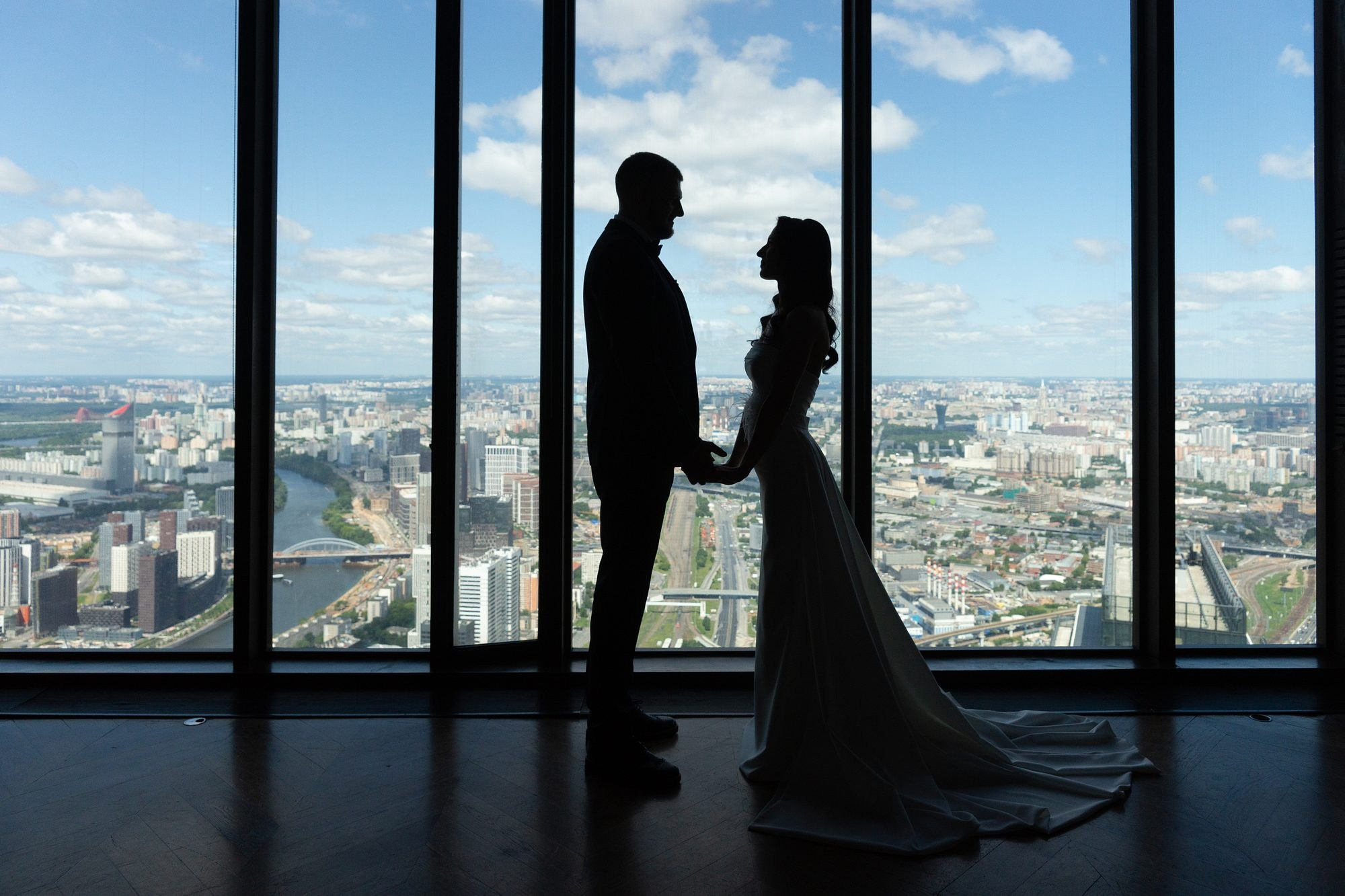 Свадебная фотосъемка в ресторане Birds. Сергей Гладков свадебный фотограф в Москве