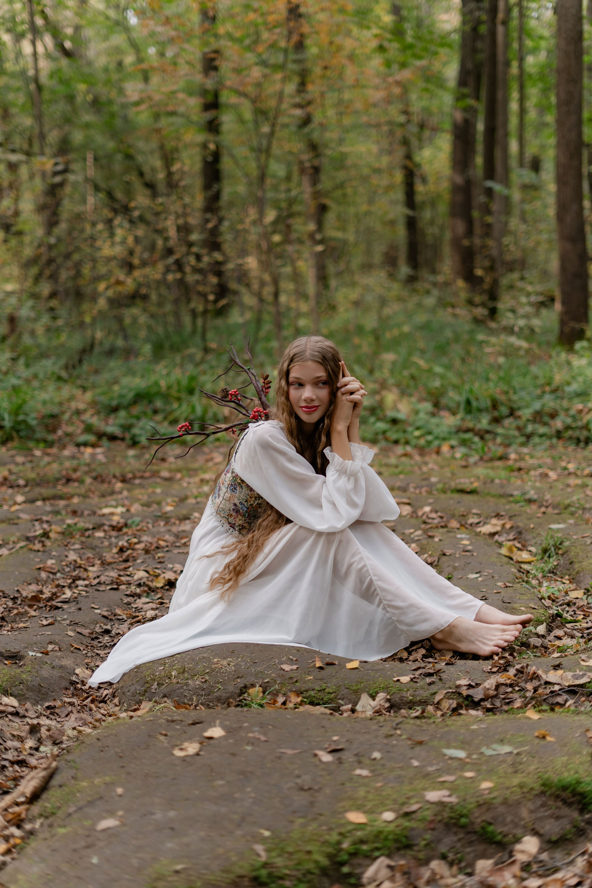 Фея в лабиринте. Проект «Сны Синицы» — Волшебные фотосессии