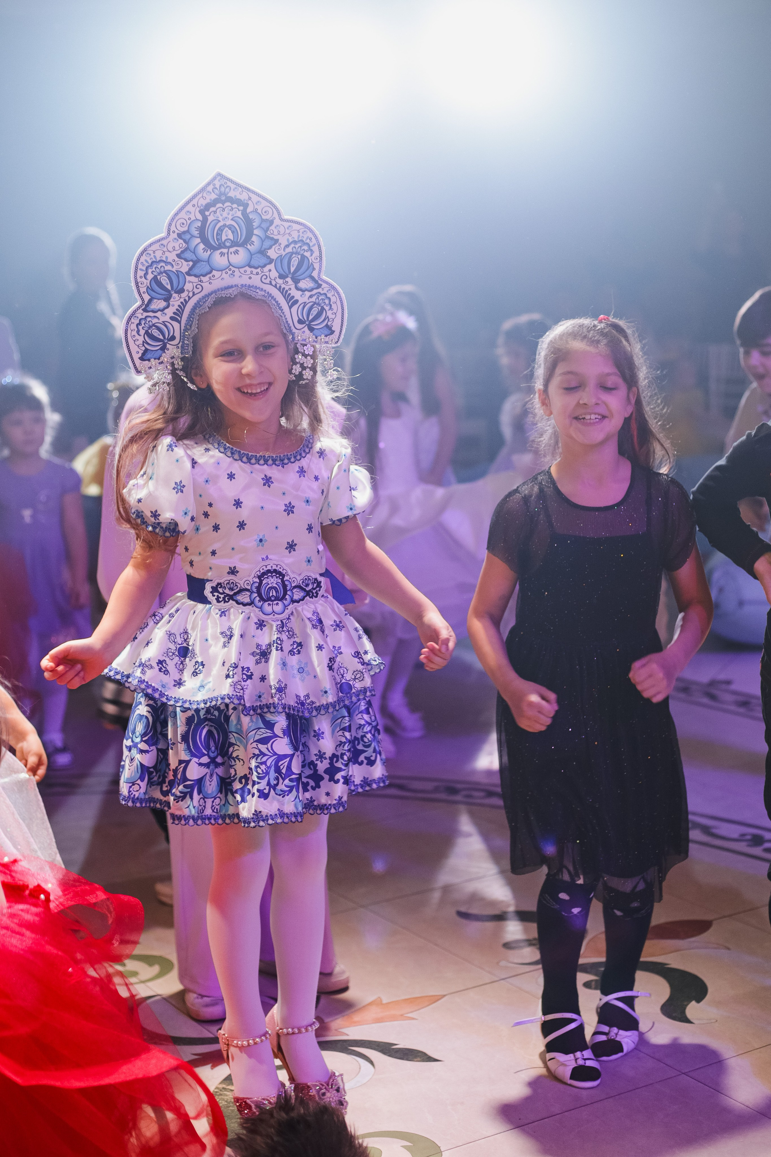 Съёмка новогоднего представления. Семейный, love story, свадебный фотограф Анапа