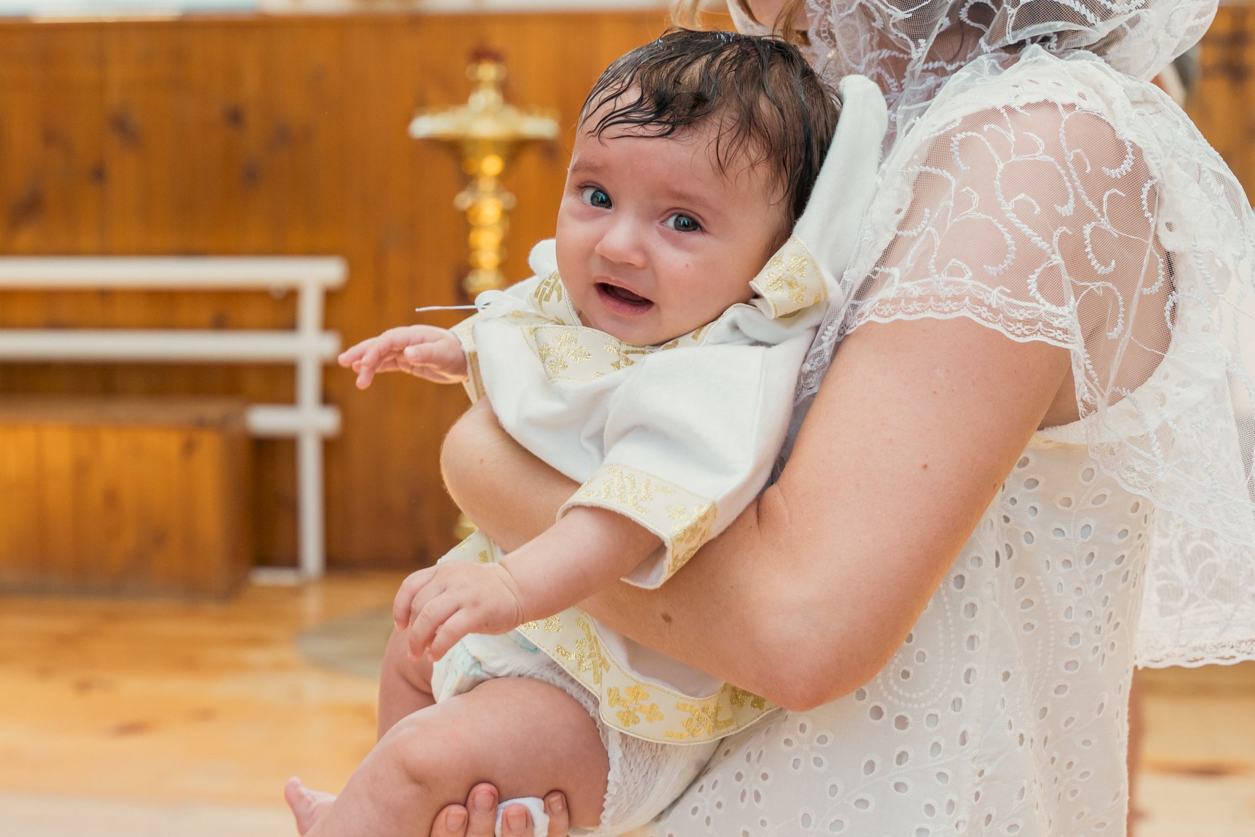 Крещение малыша Владимира: начало духовного пути. Фотограф |Ленинск, Волжский, Волгоград| Наталья Савилова