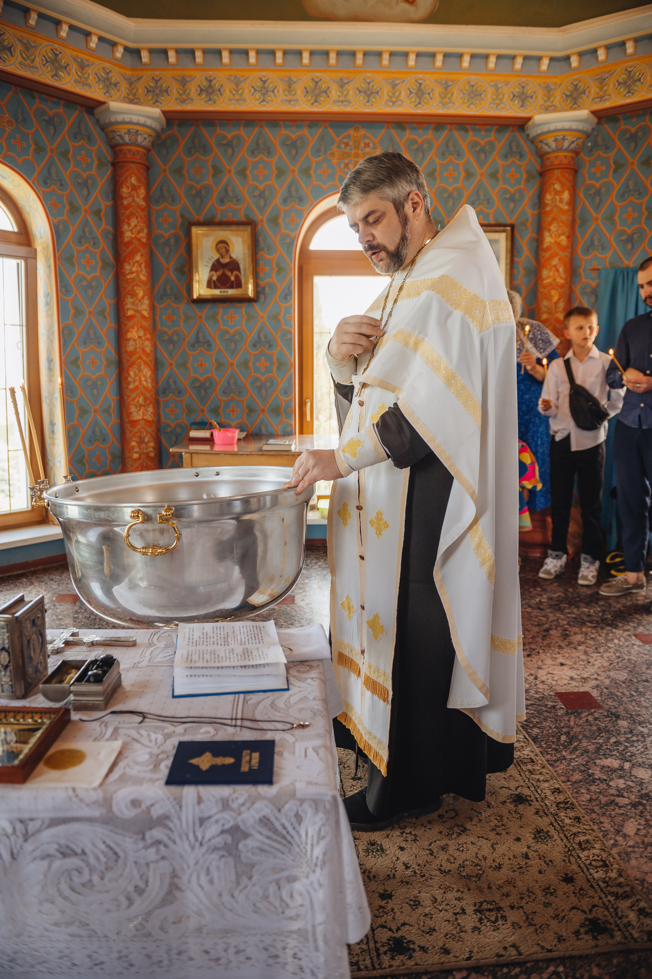 Таинство Крещения Мирона. Семейный, детский и свадебный фотограф в Черкесске Виктория Голубенко
