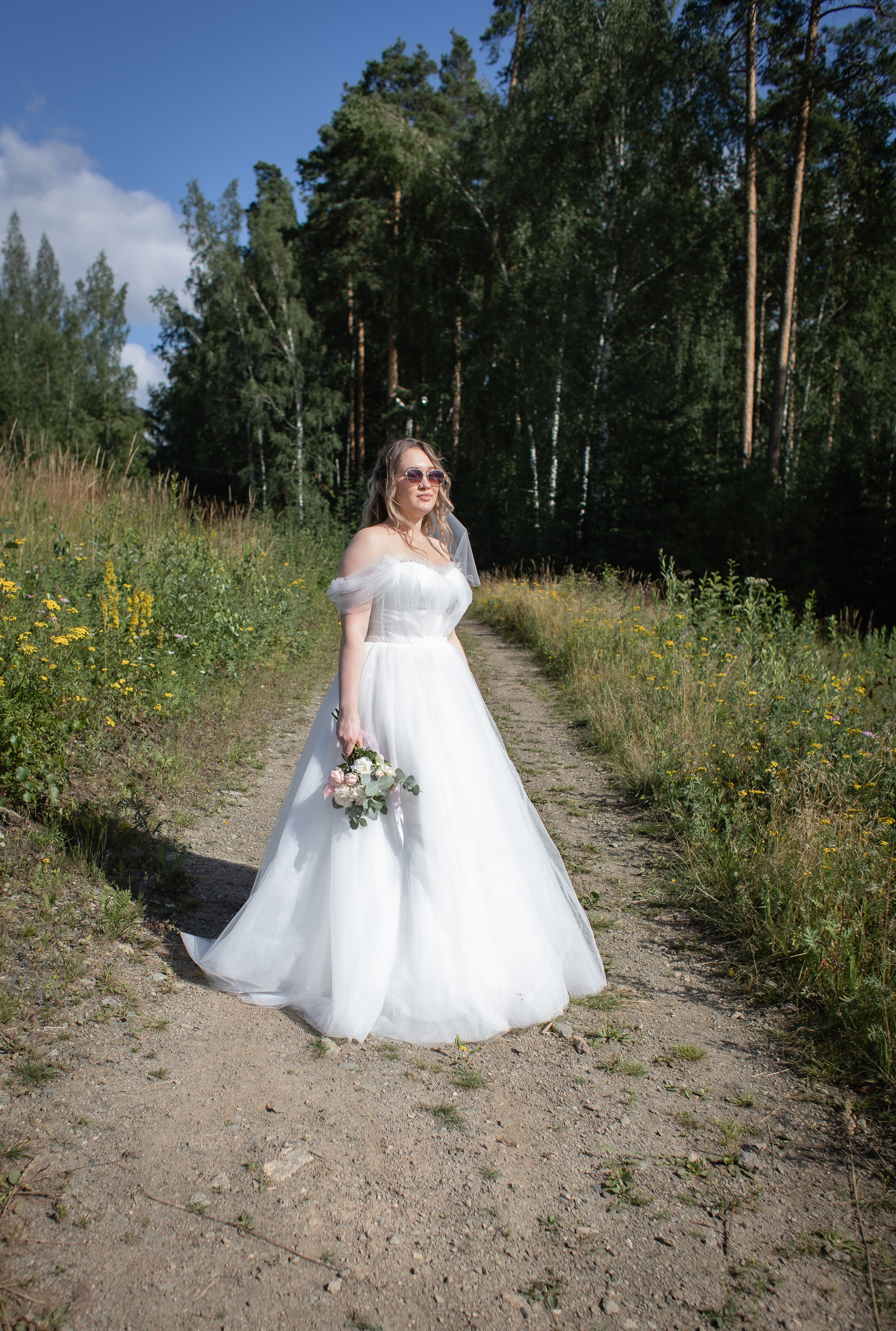 Свадебная фотосессия за городом. Фотограф Татьяна Орлова