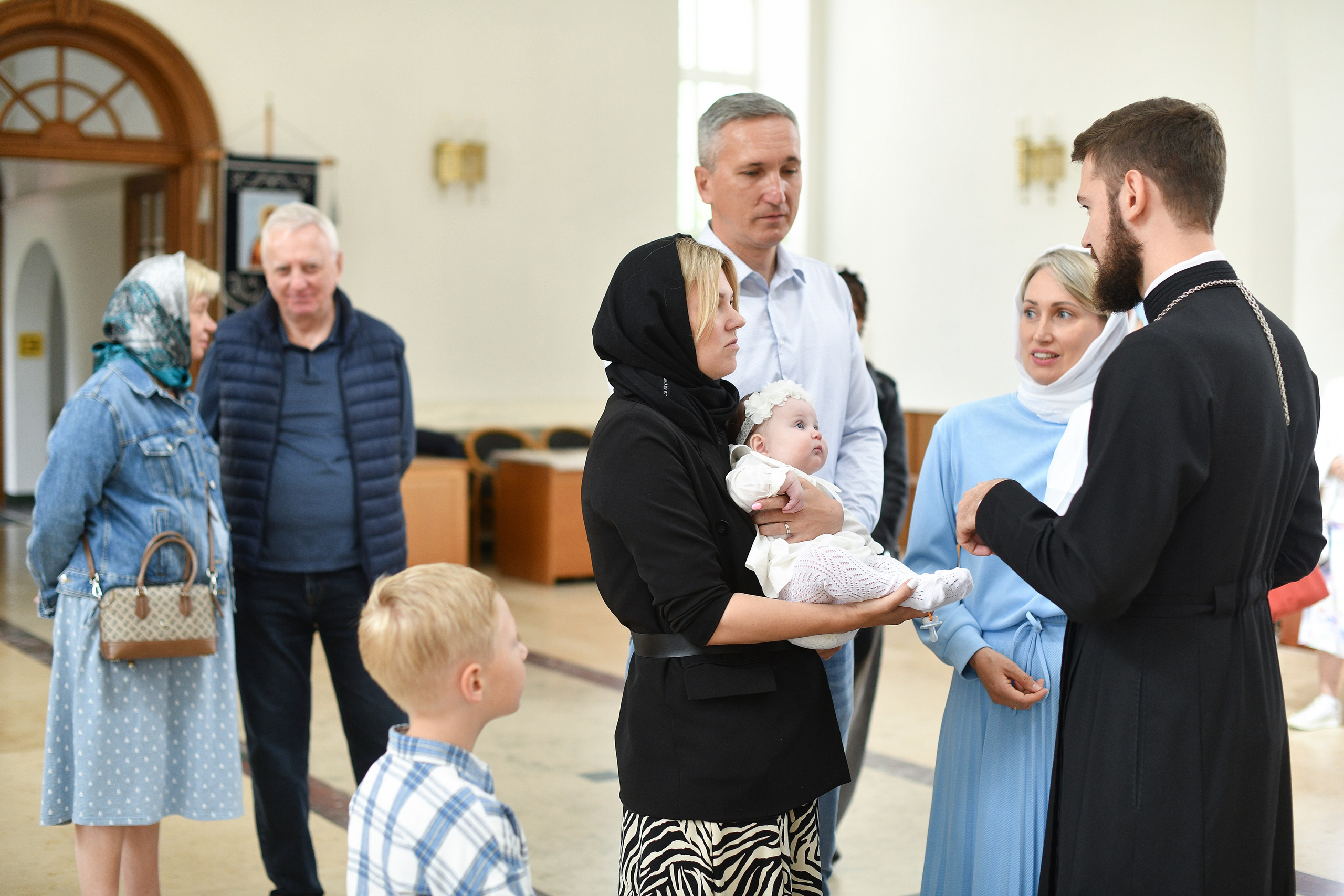 Крещение Александры. Свадебный и портретный фотограф в Москве Галина Борисова