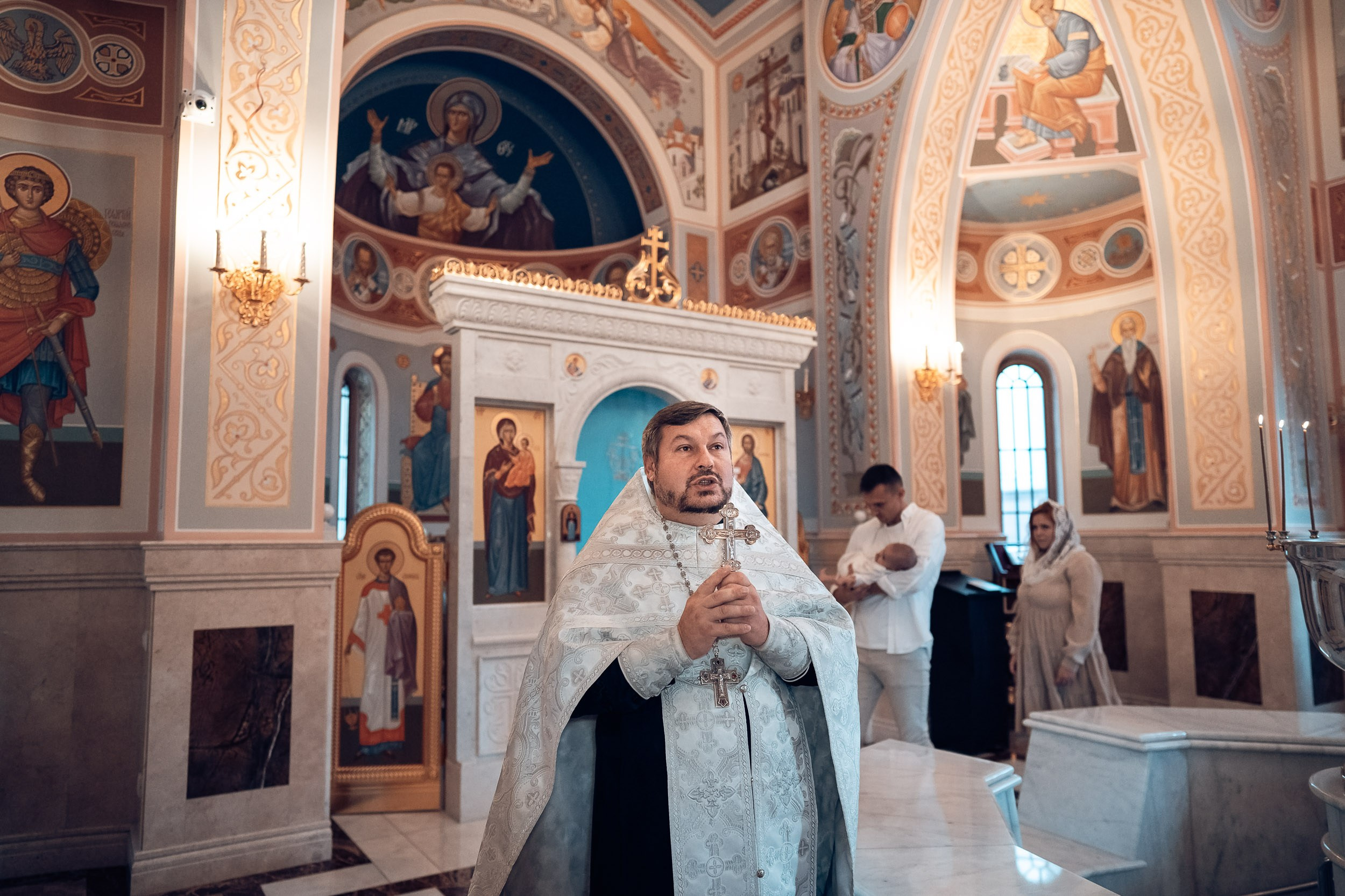 Крещение в Александро-Невском соборе Симферополь. Церковный фотограф Севастополь