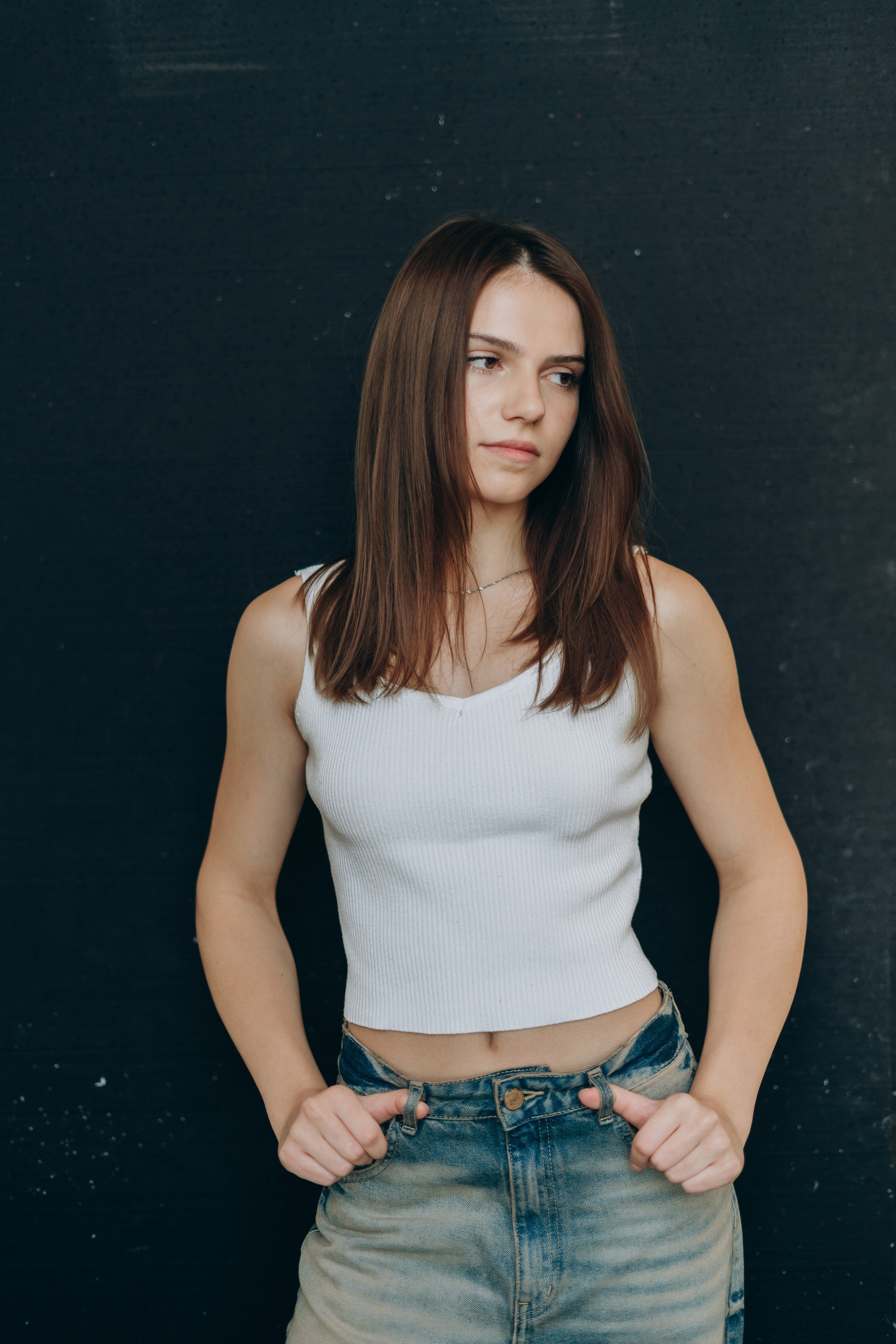 Настя. Модельные тесты. Фотограф Москва Виктория-Антуанетта