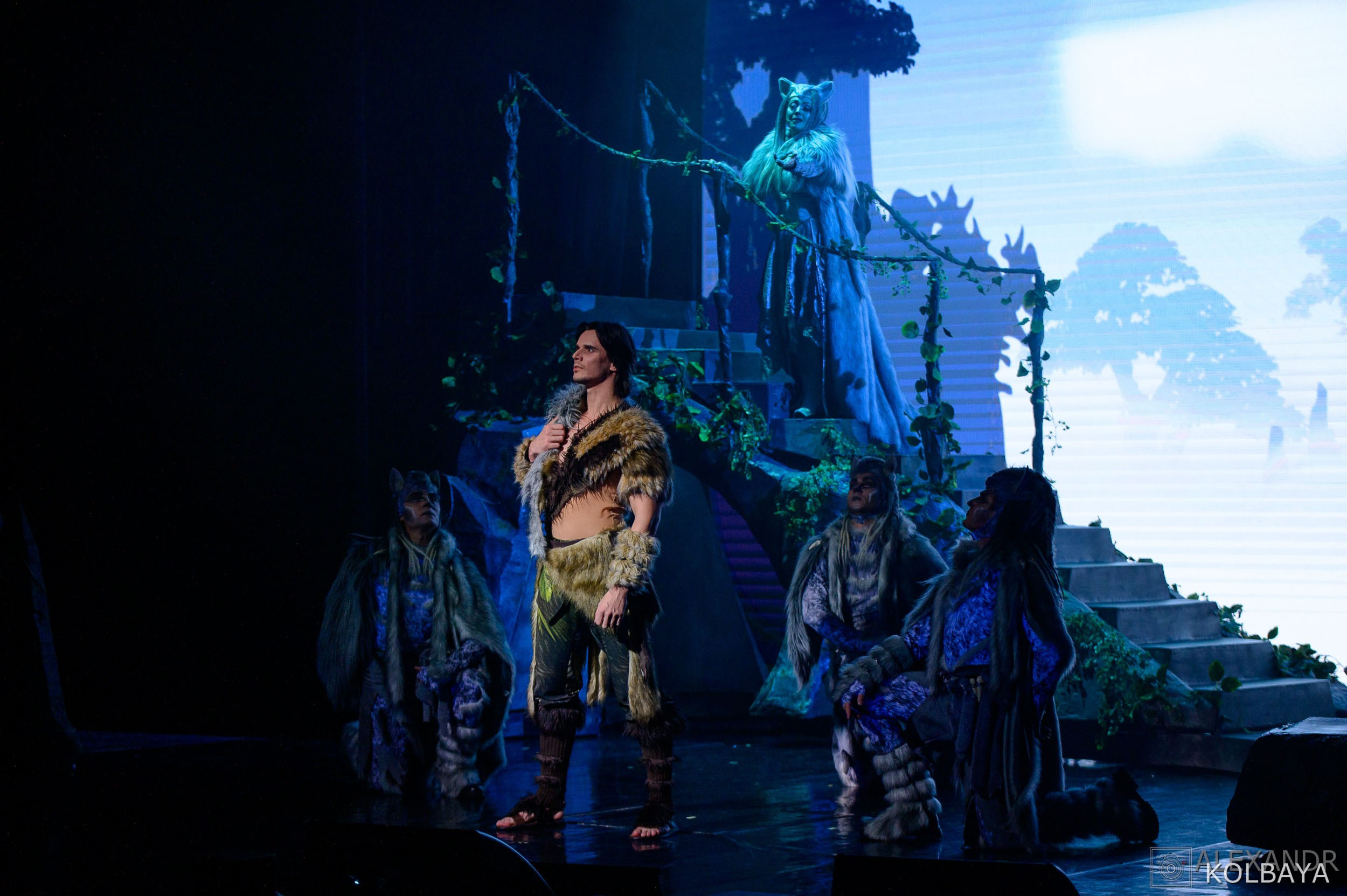 Мюзикл «Маугли». Концертный и театральный репортажный фотограф в Москве Александр Колбая