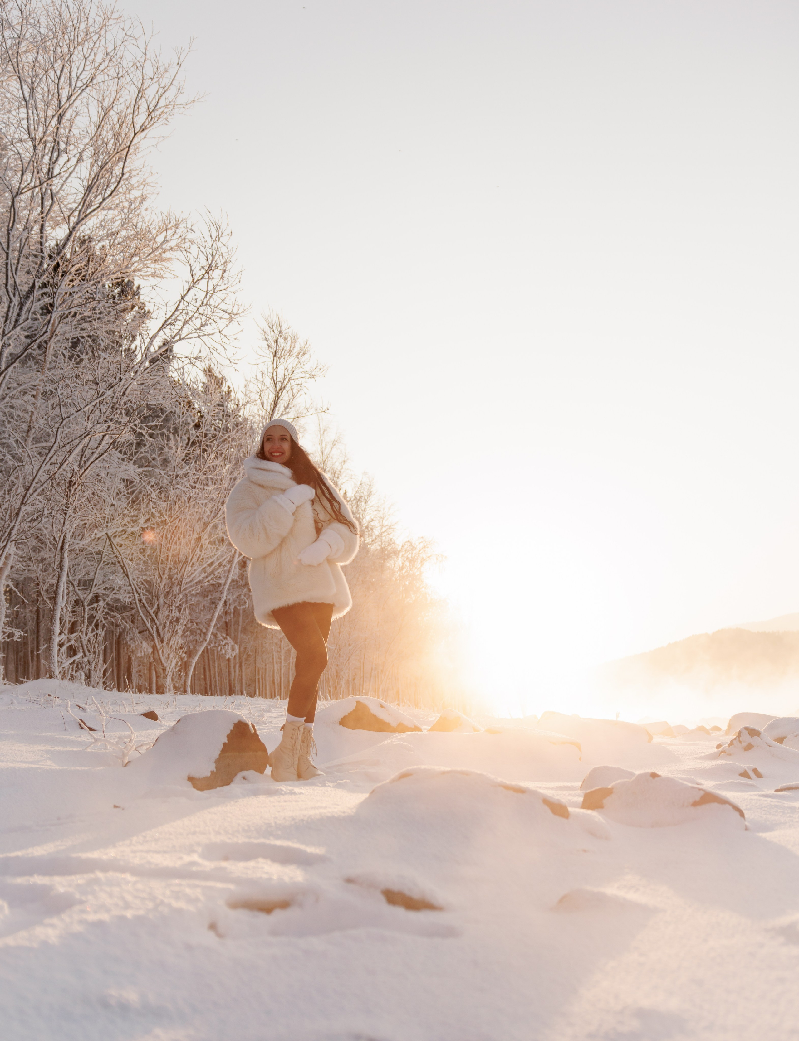 Татьяна Зимняя Сказка в Дивногорске. Фотограф в Красноярске Евдокимова Анастасия