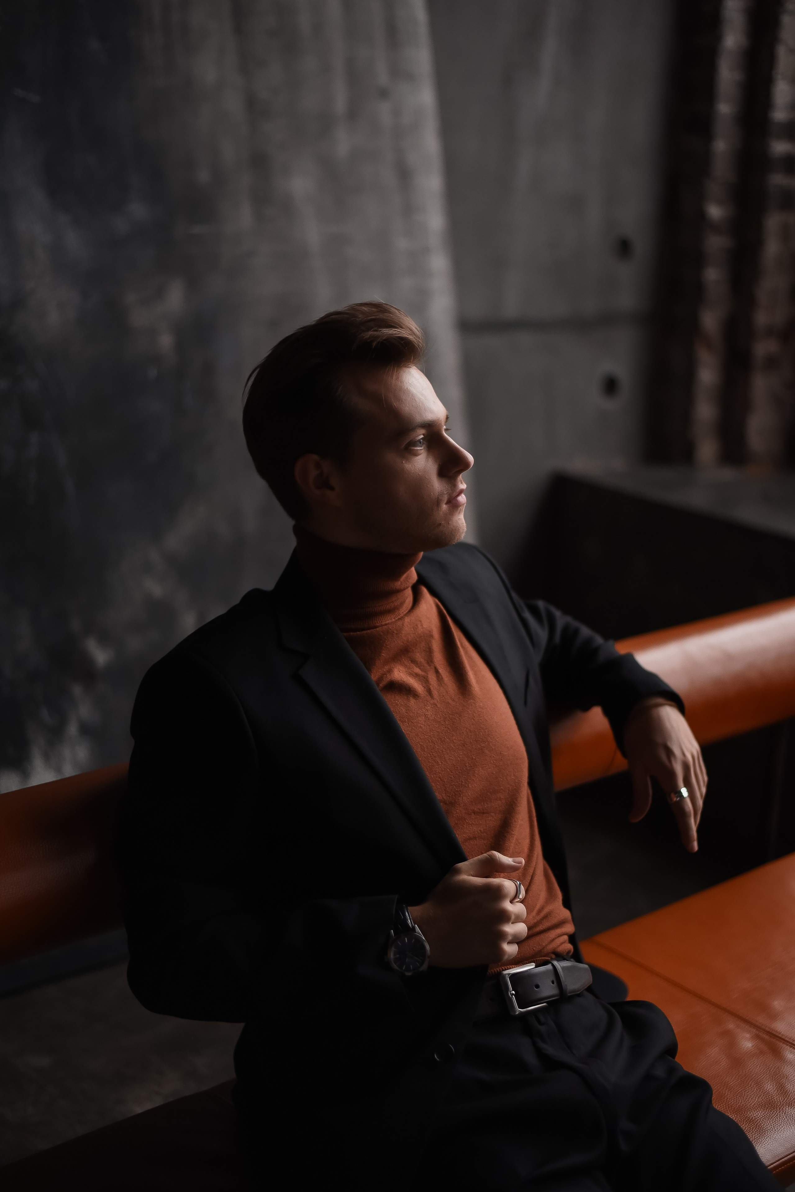 Мужской портрет. Контент фотограф в Москве Лихачева Ксения