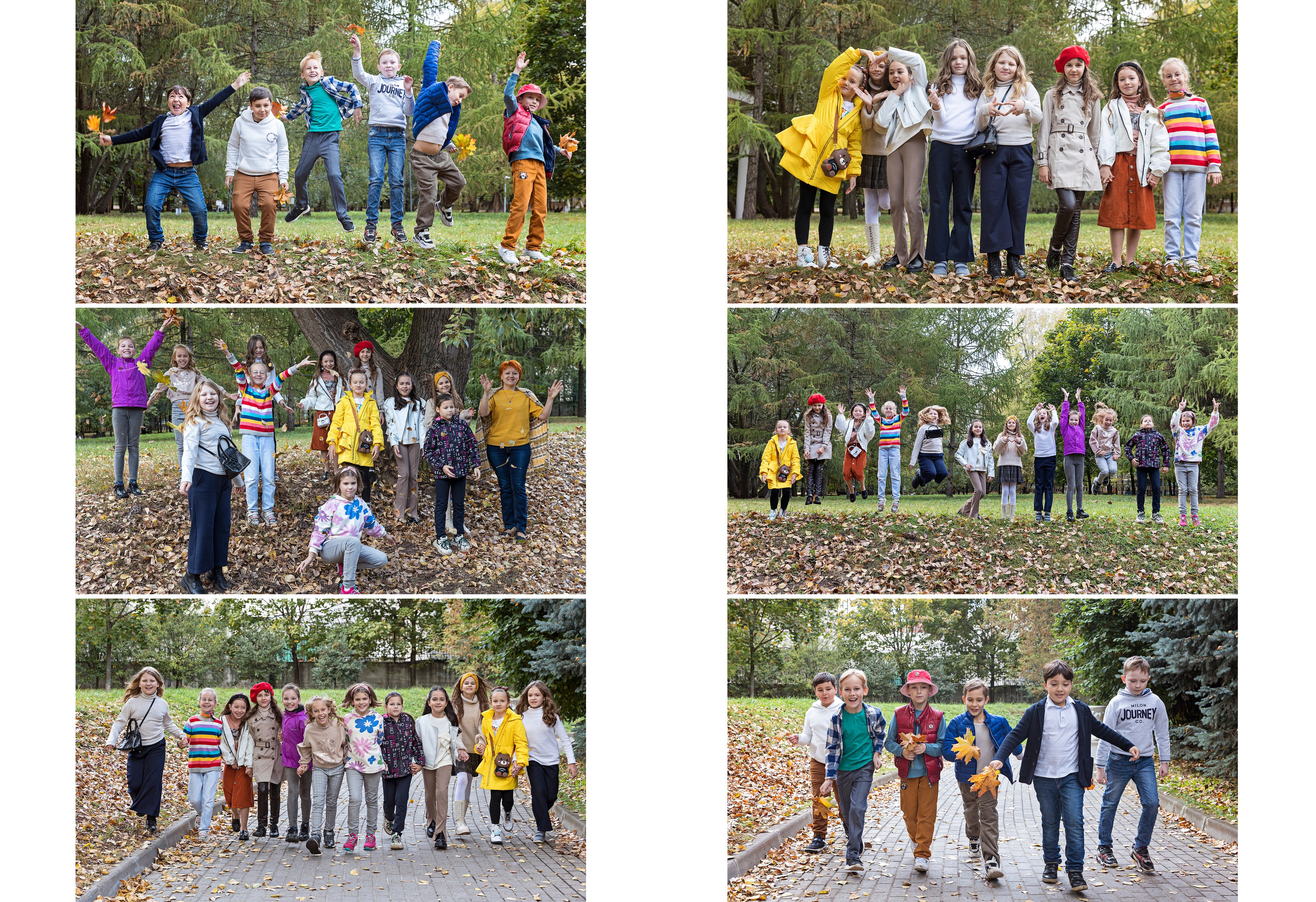4 класс осенняя съемка. Школьный фотограф в Москве Семенова Ирина