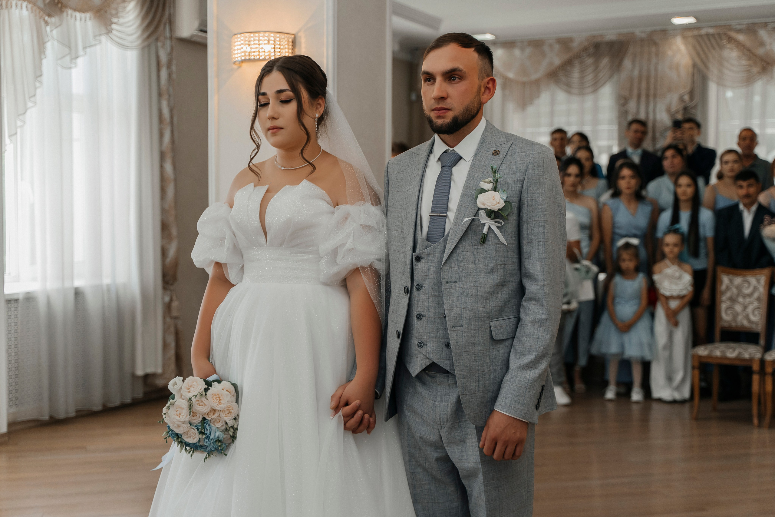 Свадебная фотосъёмка в ЗАГСЕ. Свадебный фотограф видеограф Чебоксары