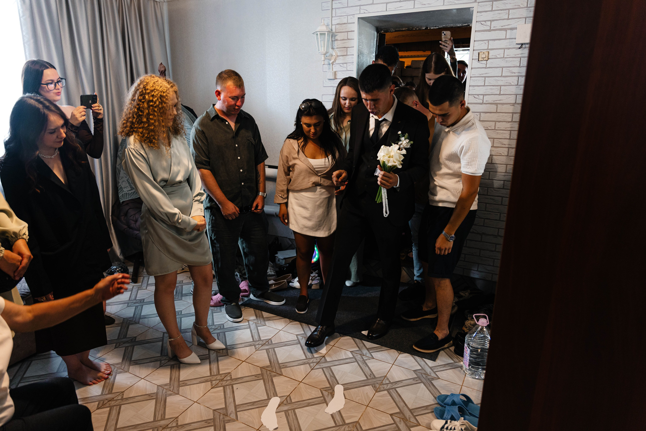 Съёмка выкупа. Свадебный фотограф видеограф Чебоксары