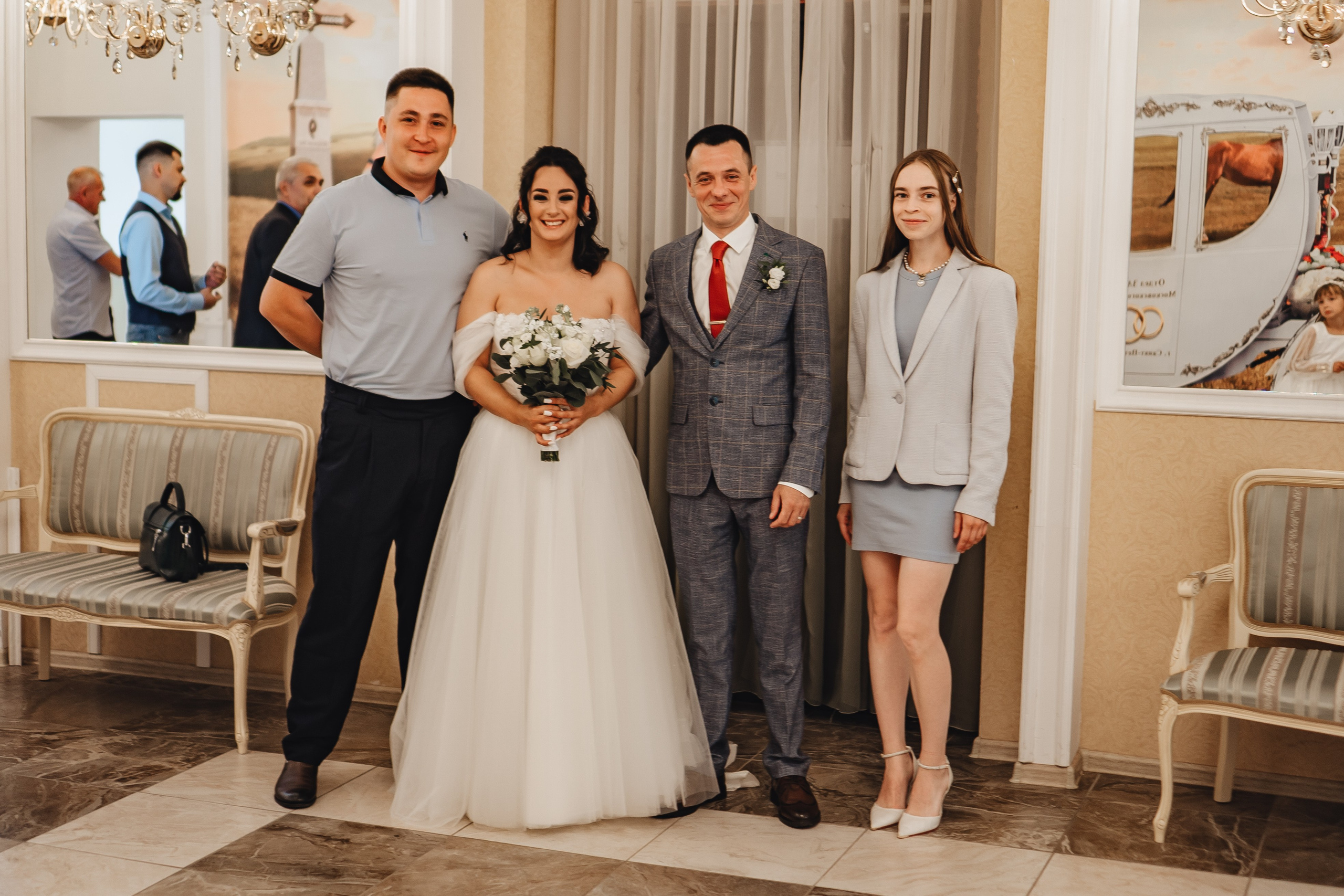 СВАДЕБНАЯ СЬЕМКА В ЗАГСЕ НА МОСКОВСКОМ ПРОСПЕКТЕ. Профессиональный фотограф, Санкт-Петербург — Виктория Богомолова