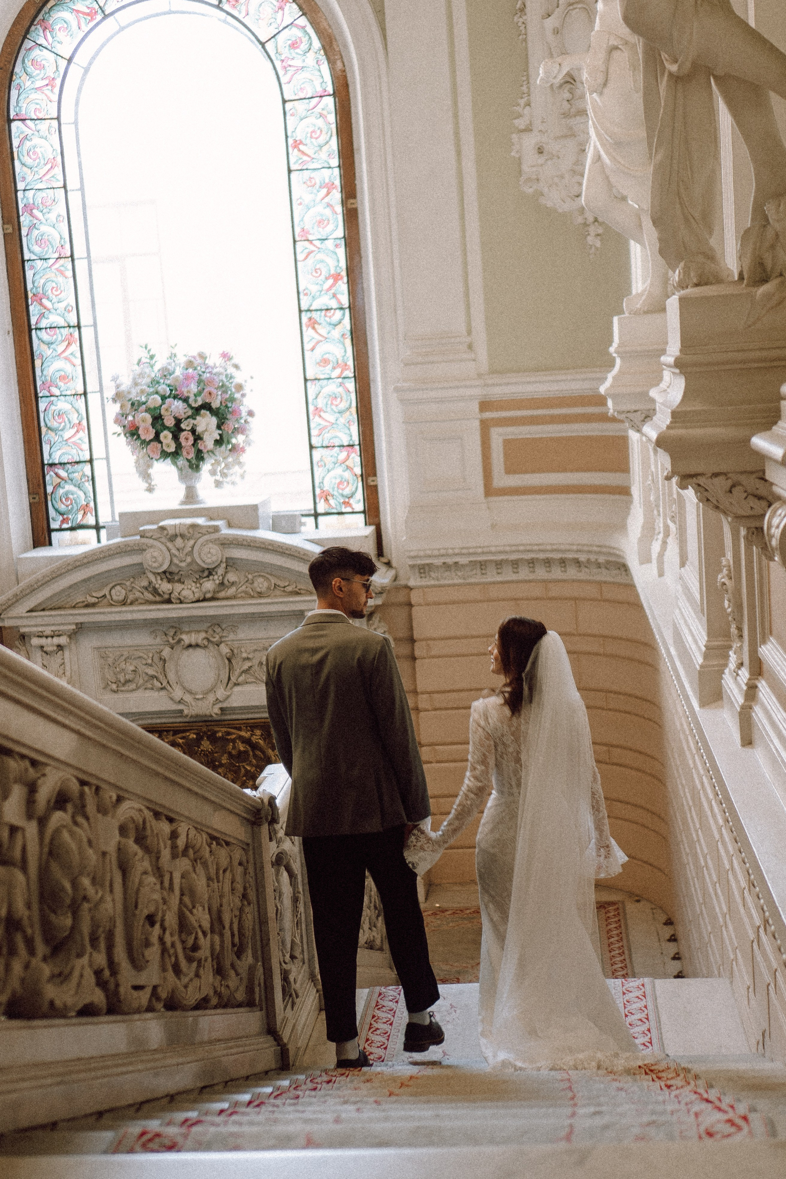 СВАДЕБНАЯ СЬЕМКА В ПЕРВОМ ДВОРЦЕ БРАКОСОЧЕТАНИЯ. Профессиональный фотограф, Санкт-Петербург — Виктория Богомолова