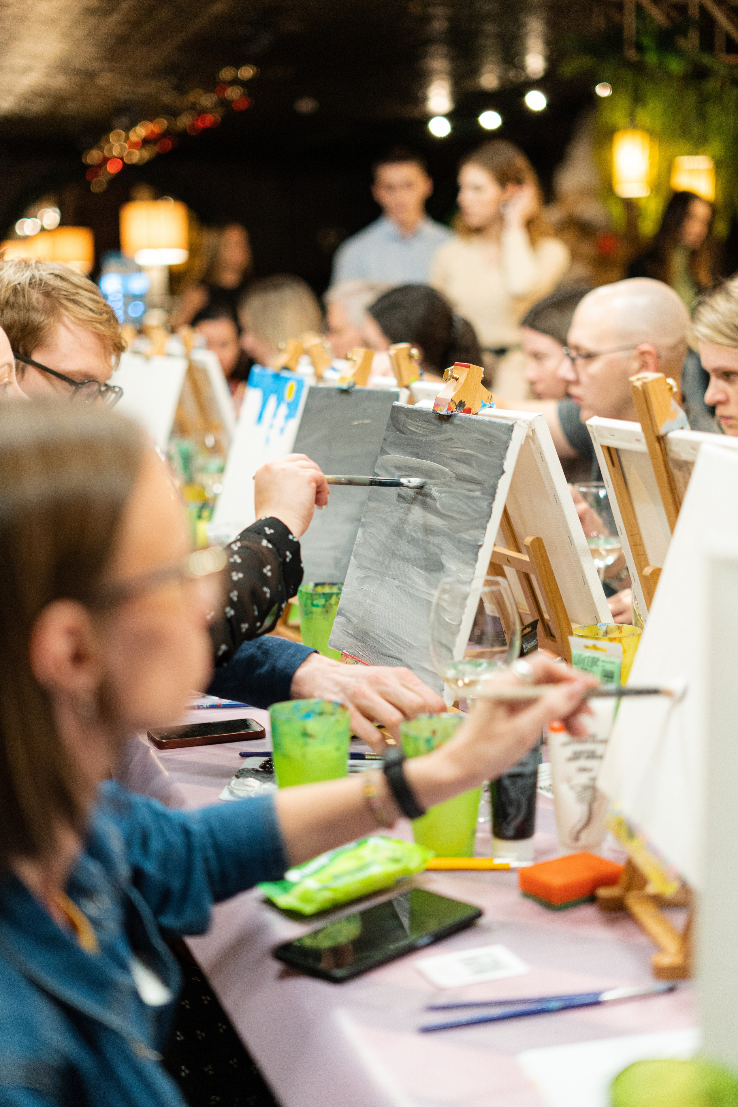 Корпоратив Teach Me Art 2. Портретный фотограф в Москве и Санкт-Петербурге Арина Чех