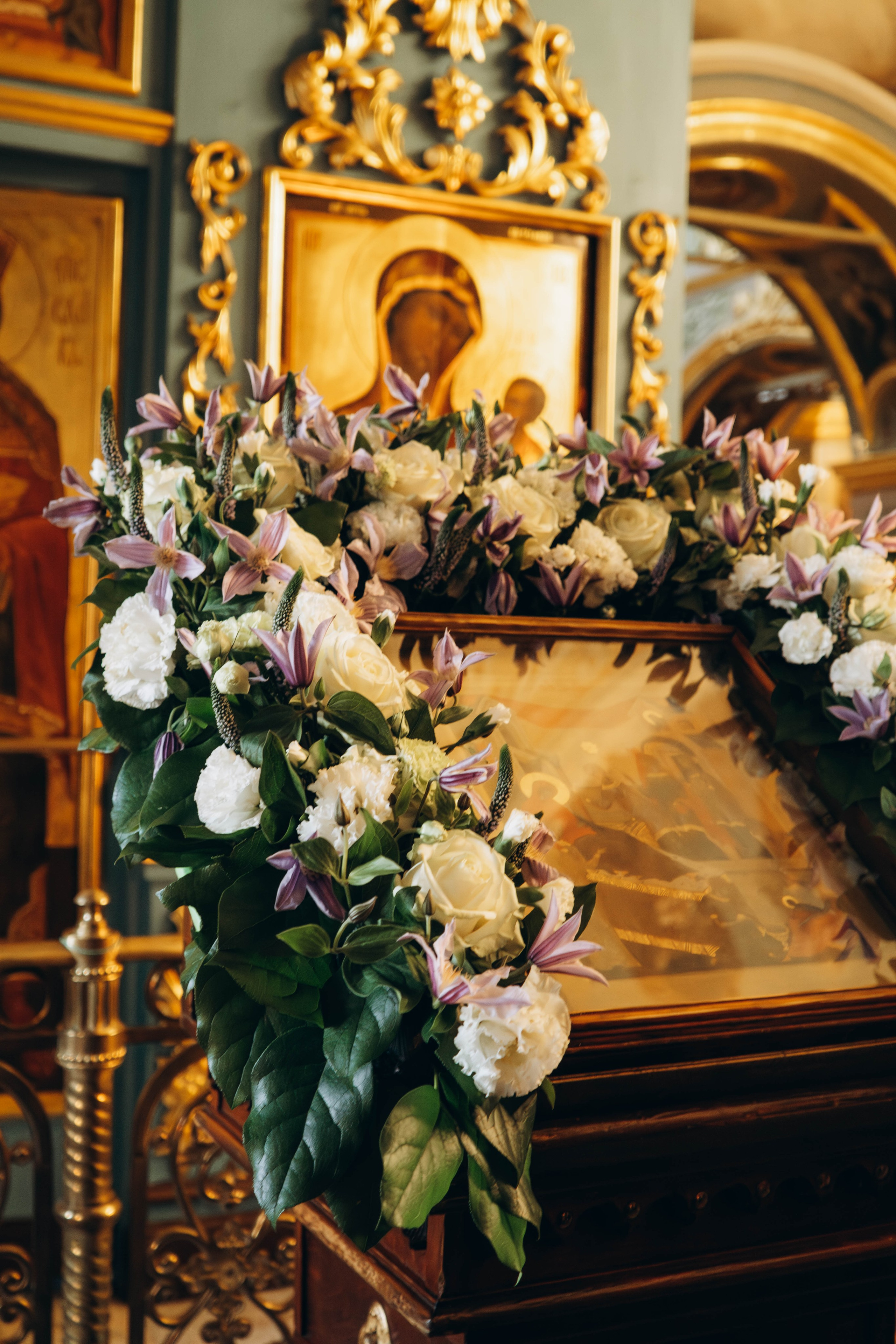 Литургия в храме иконы Божией Матери «Живоносный Источник» в Царицыне. Фотограф Москва Валерия Веденина