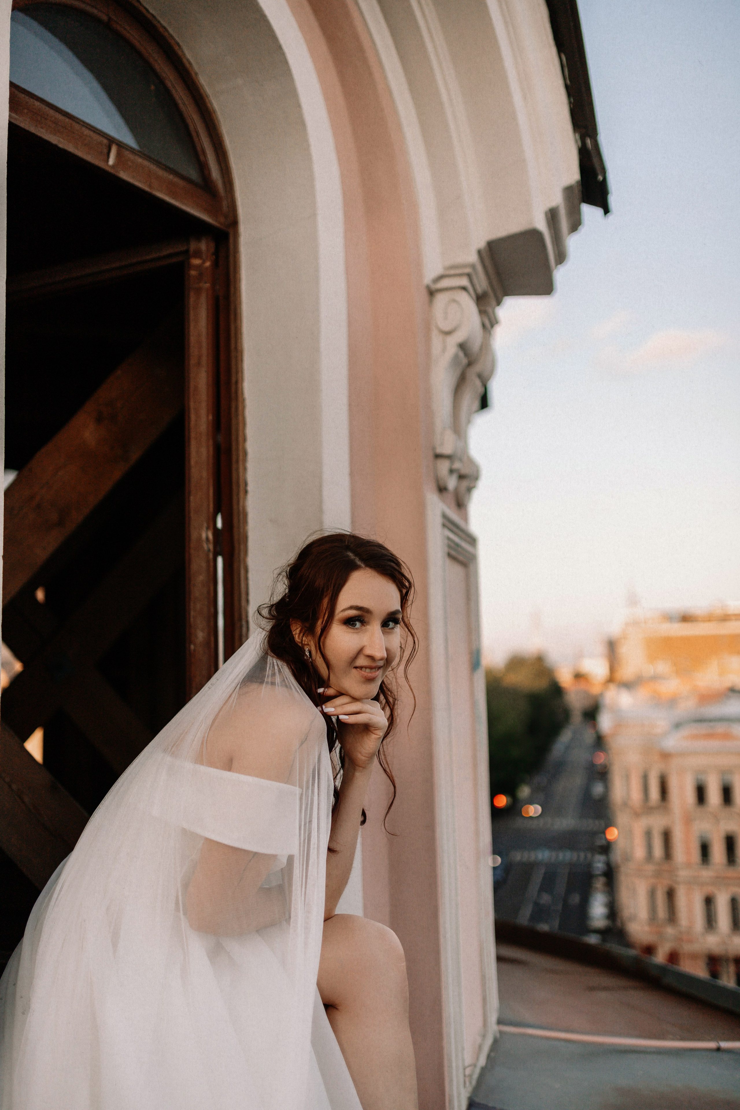 Крыша Петроградки. Николь — ваш любимый фотограф в Санкт-Петербурге