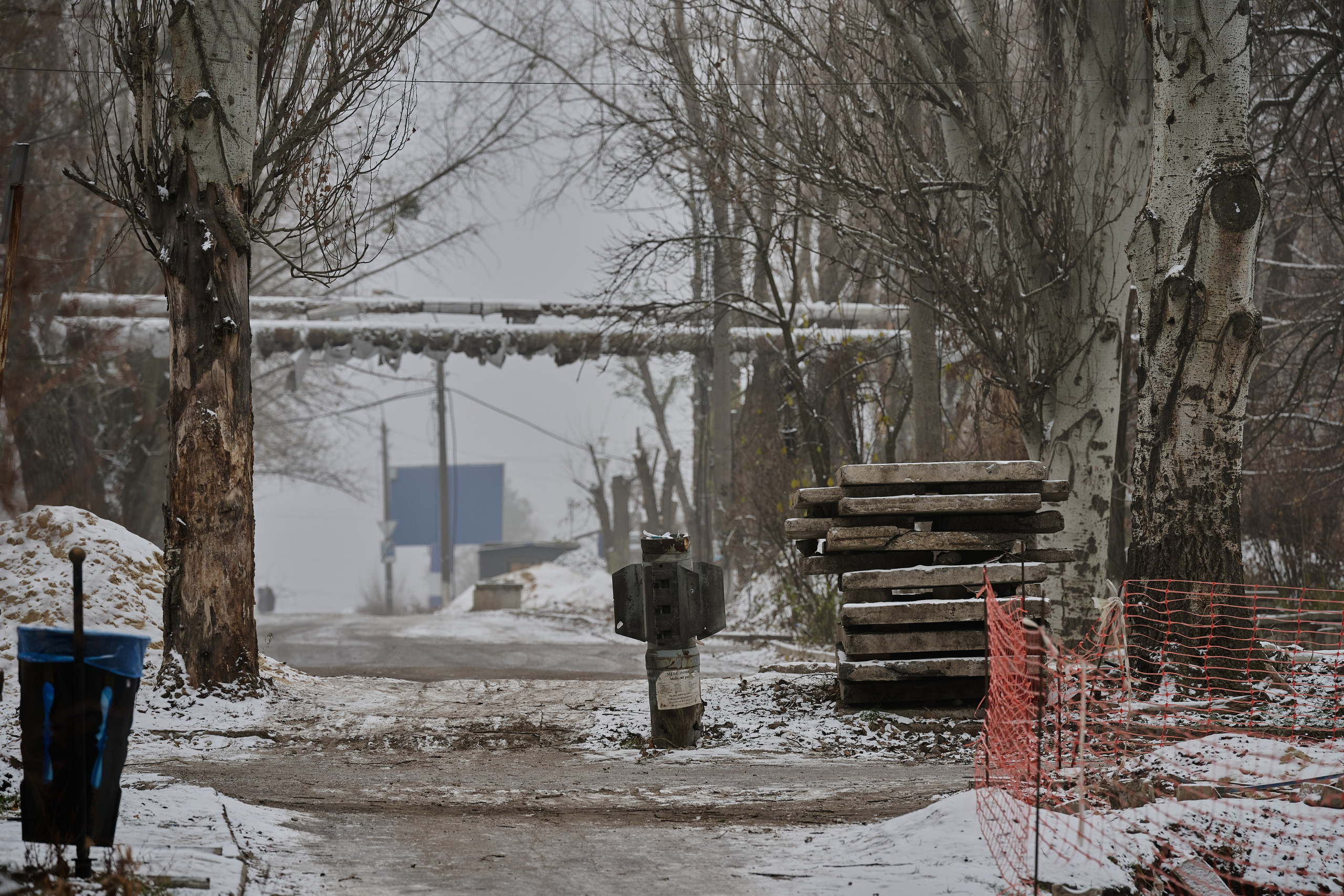 Лисичанск (Луганская область). Декабрь 2024 года. Фотограф Роман Адлер