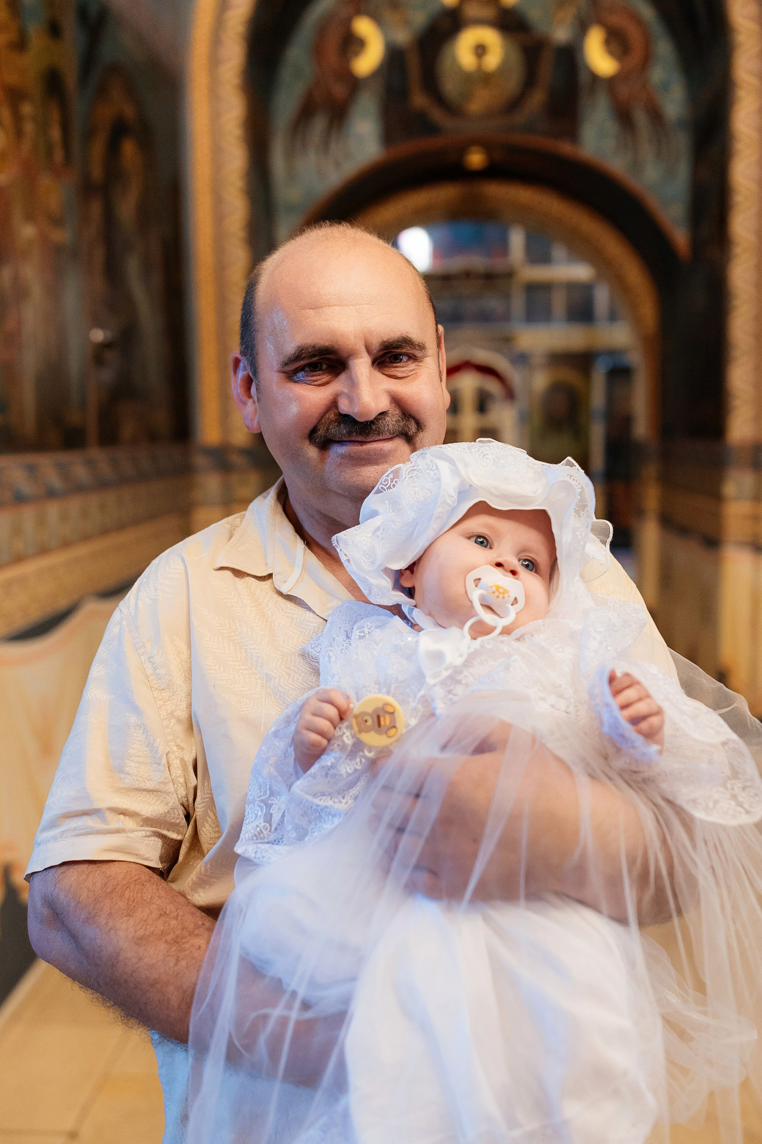 Крещение Полины. Семейный и детский фотограф в Москве Александра Мак