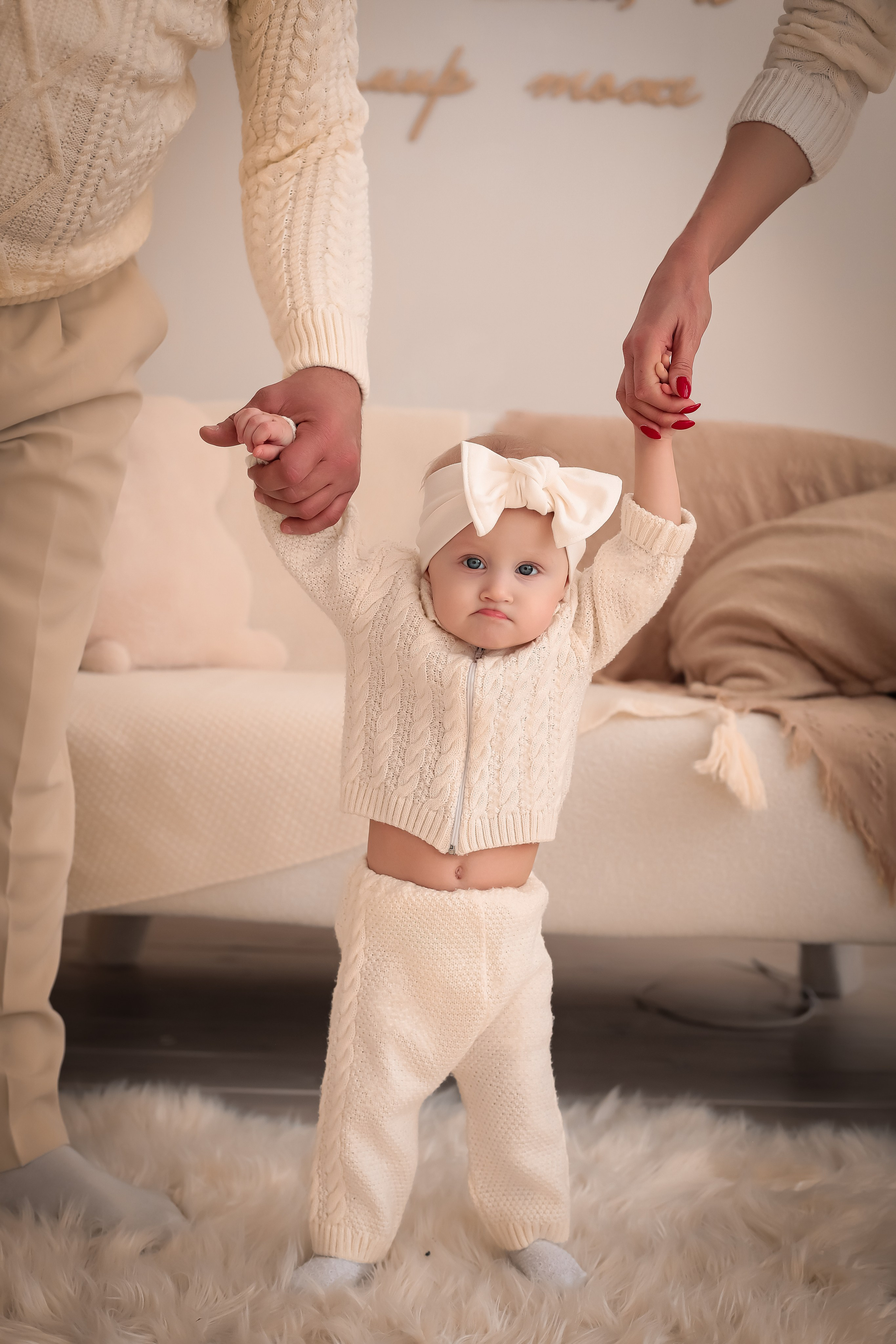1 годик Эмилии. Фотограф г. Хабаровск. Семейные и индивидуальные съёмки