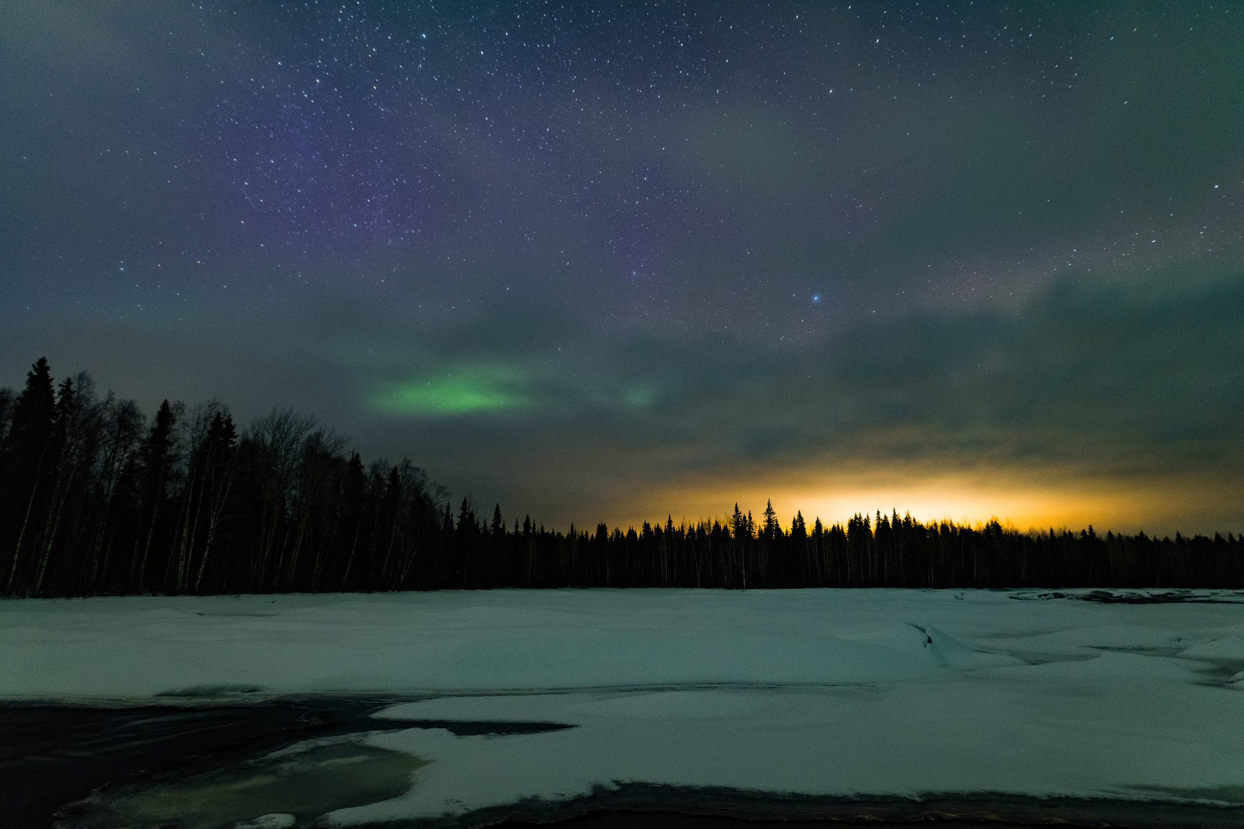 Полярное Сияние. Северные Ночи