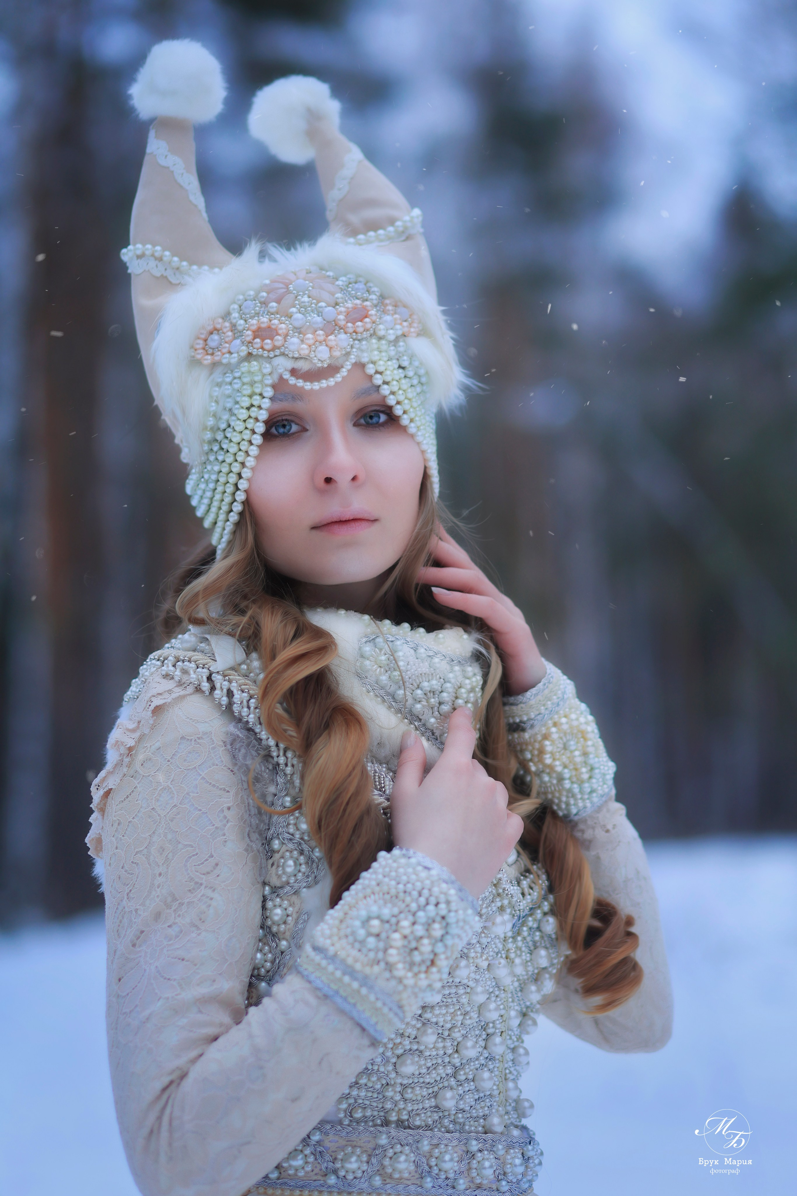 Снежная королева. Художественный фотограф в Екатеринбурге Брук Мария