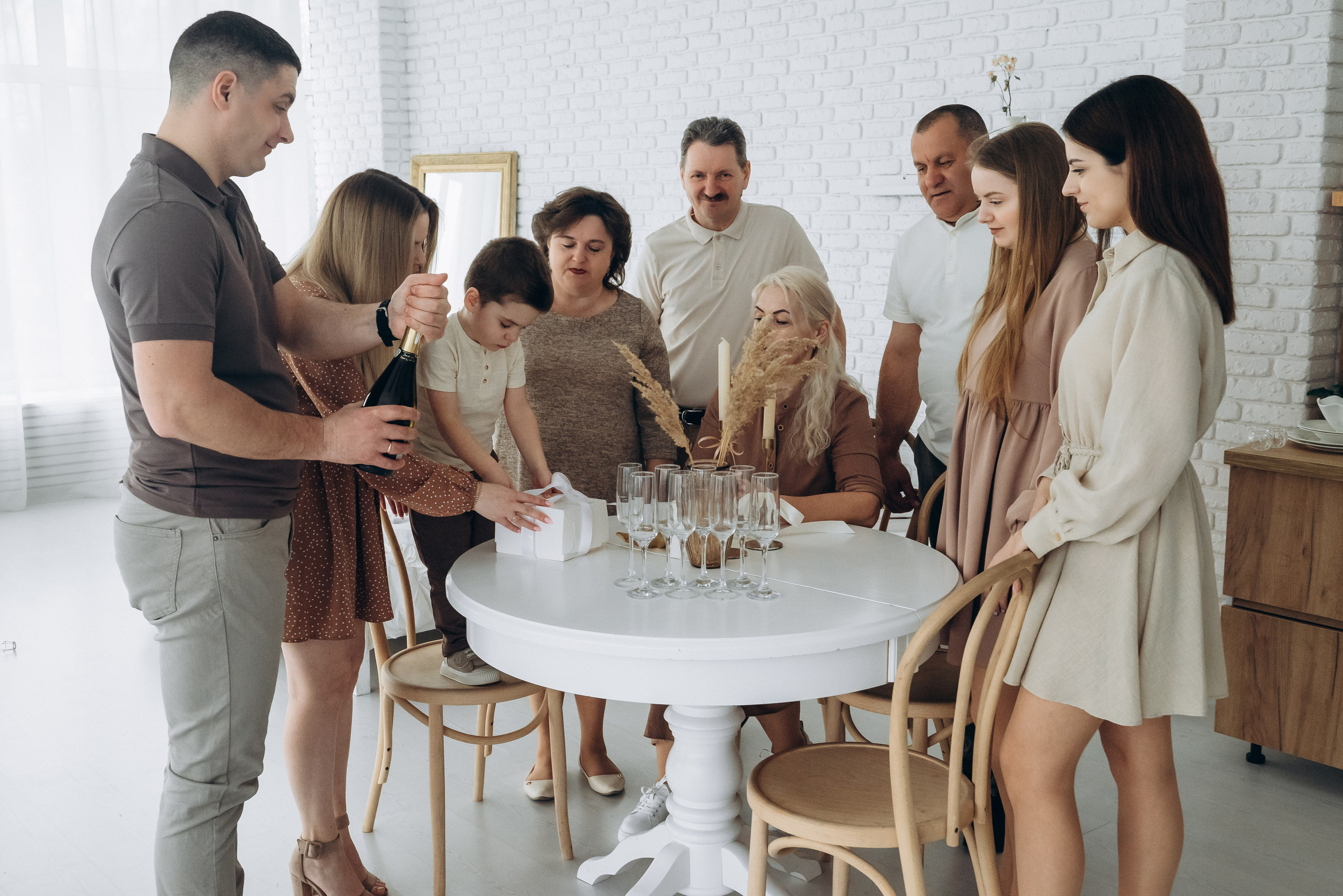 Фотосессия большой семьи. Семейный фотограф в Минске Дарья Дреко