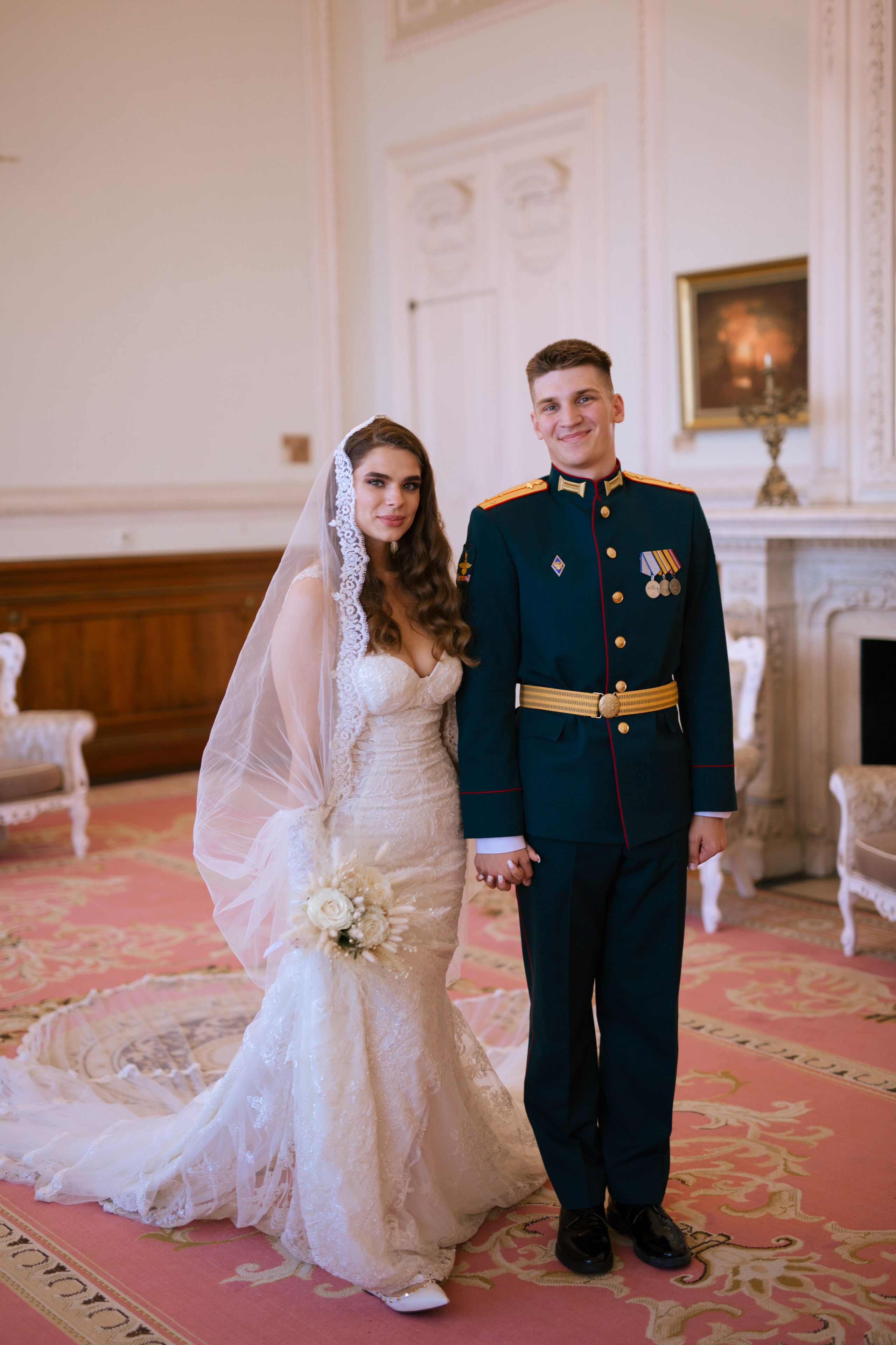 Роспись в I Дворце, СПб. Портретный и репортажный фотограф в Санкт-Петербурге Елизавета Я