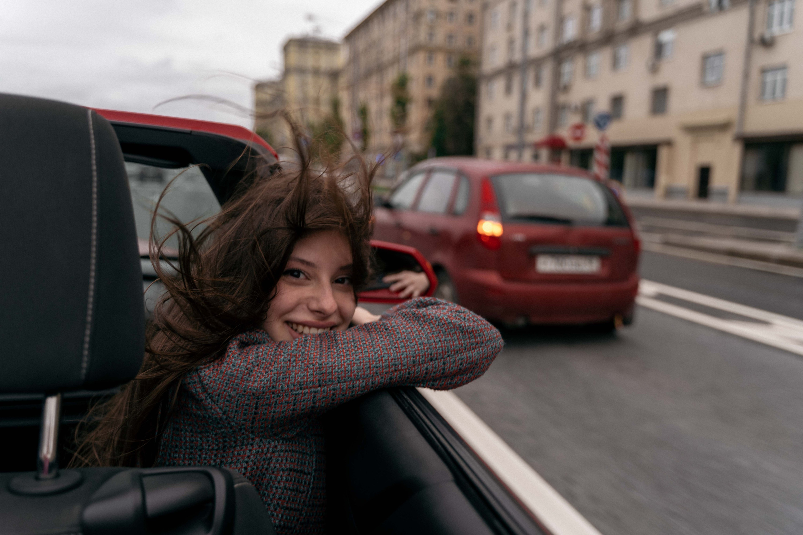 На кабриолете по Москве. Фотограф и видеограф в Москве и Абу Даби Мария Кулагина