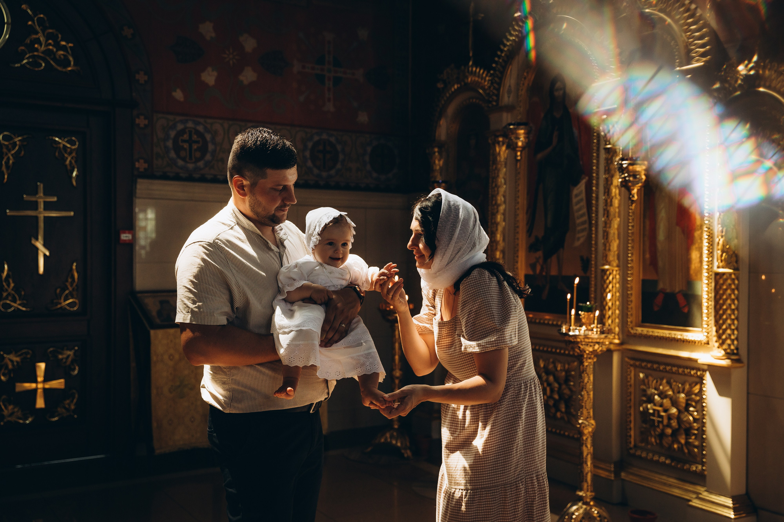Крещение Анечки. Фотограф в Краснодаре Алла Потоцкая