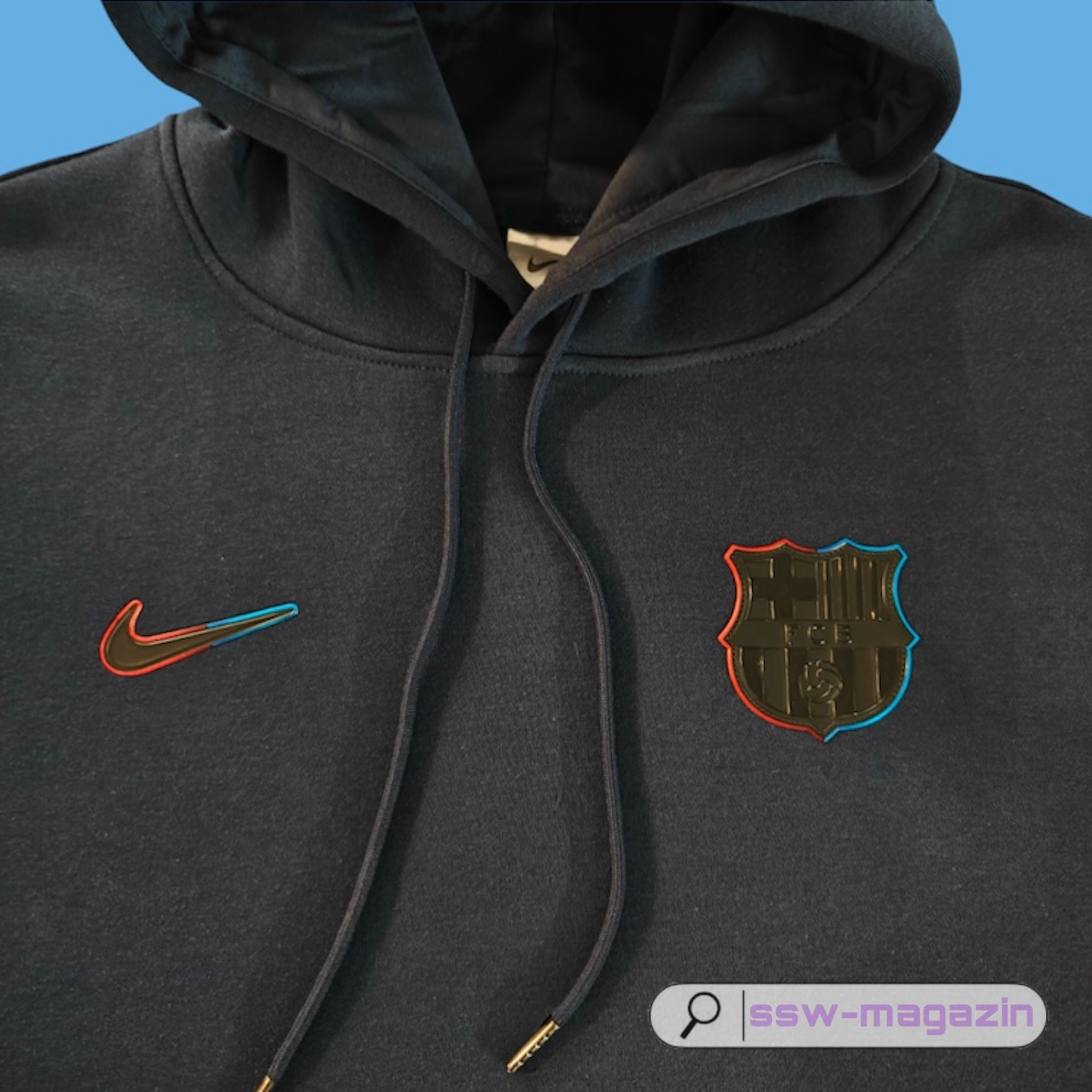 Толстовка Barcelona 2025 купить. Футбольный магазин — ssw_magazin