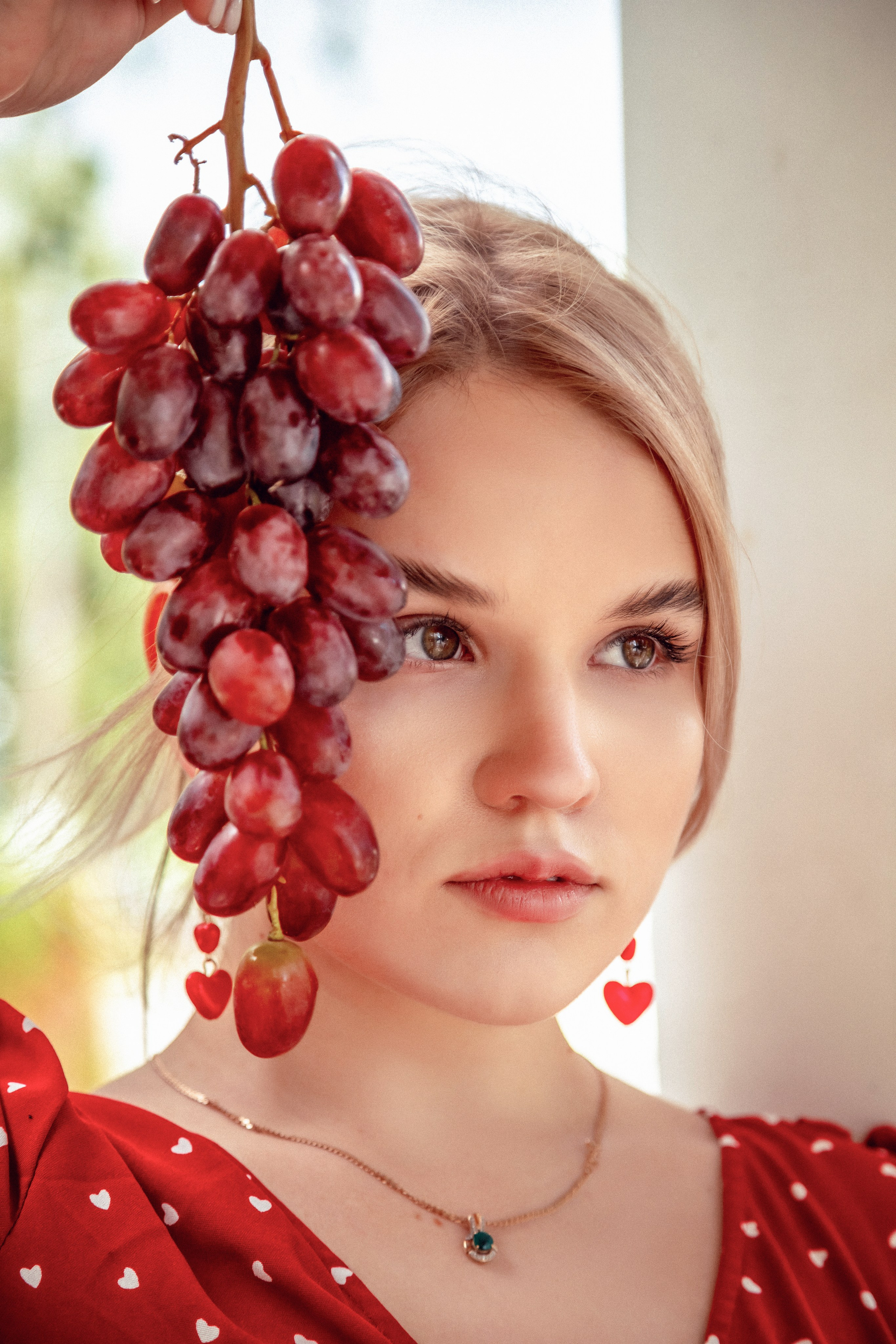 Фотопроект «Девушка с виноградом». Фотограф Алина Лебедь