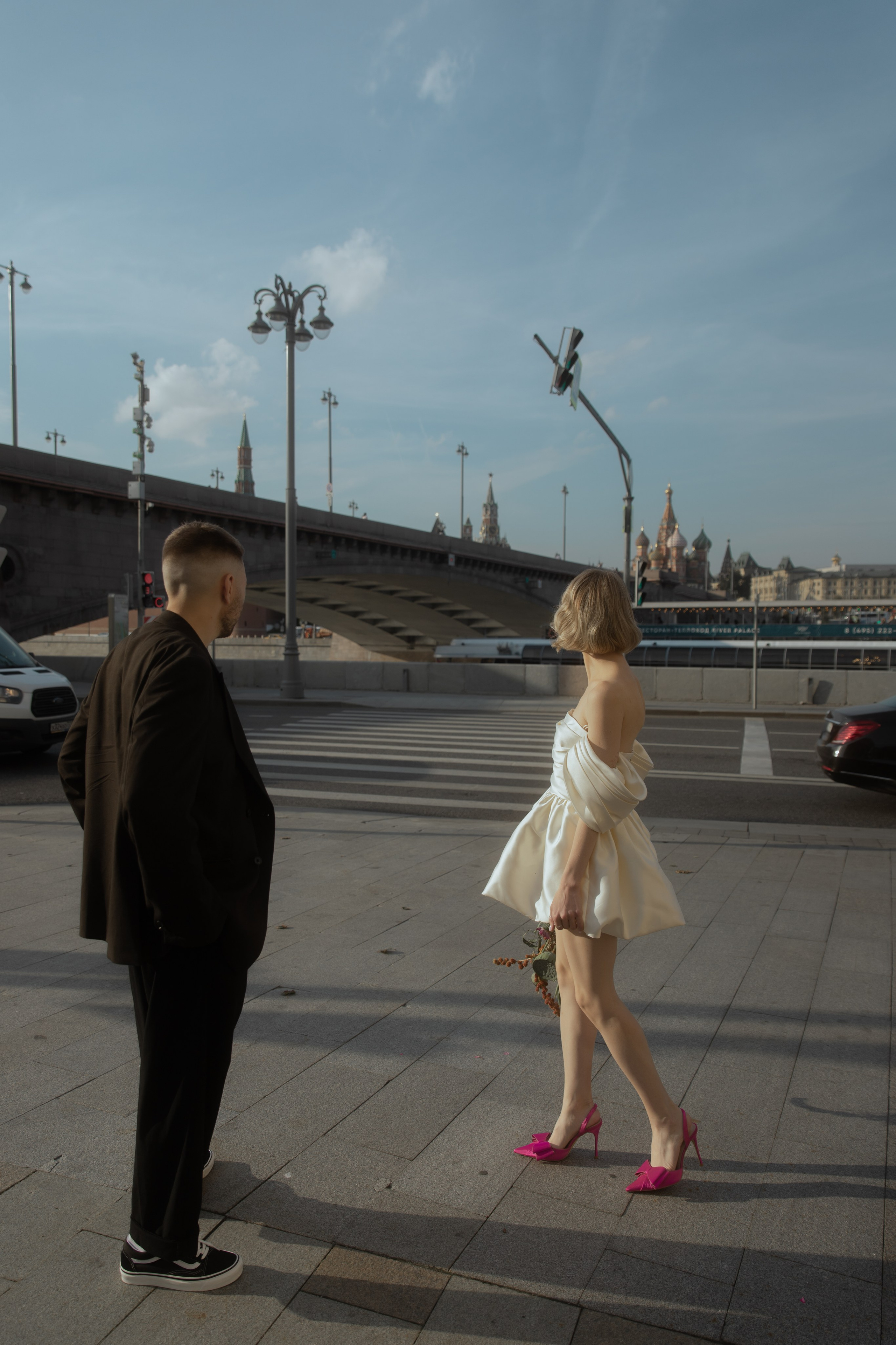 Анна и Никита, роспись и прогулка в Москве. Фотограф в Москве Екатерина Черненко