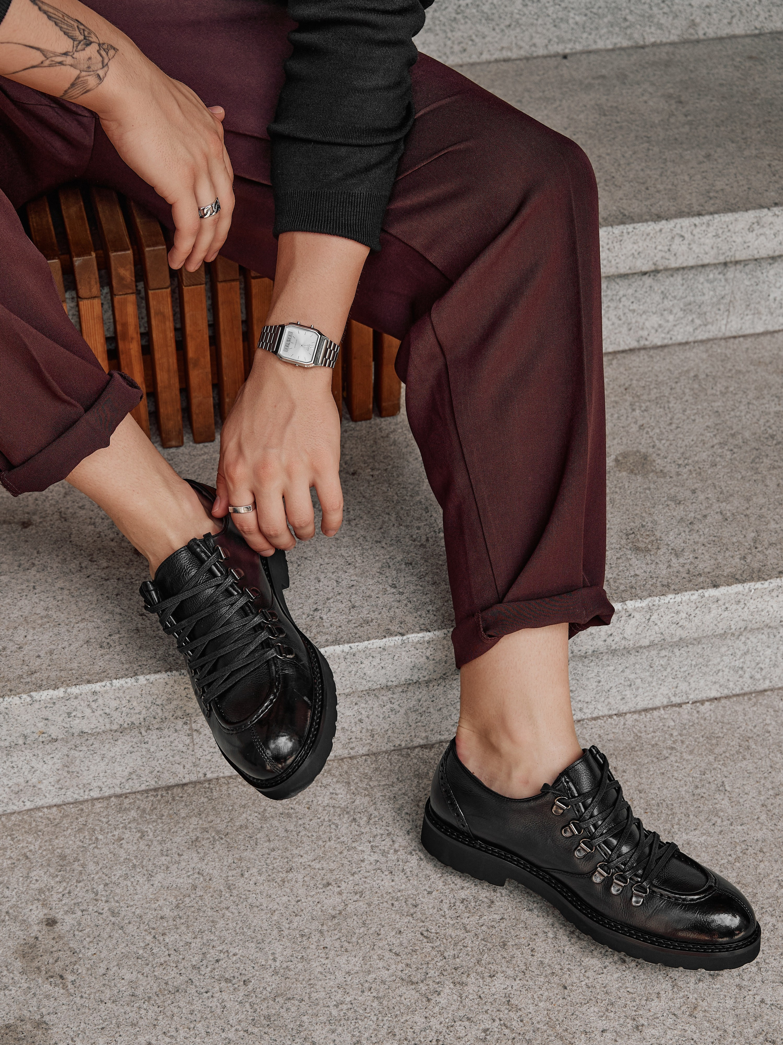 Обувь мужская. Фотограф для маркетплейсов в Москве