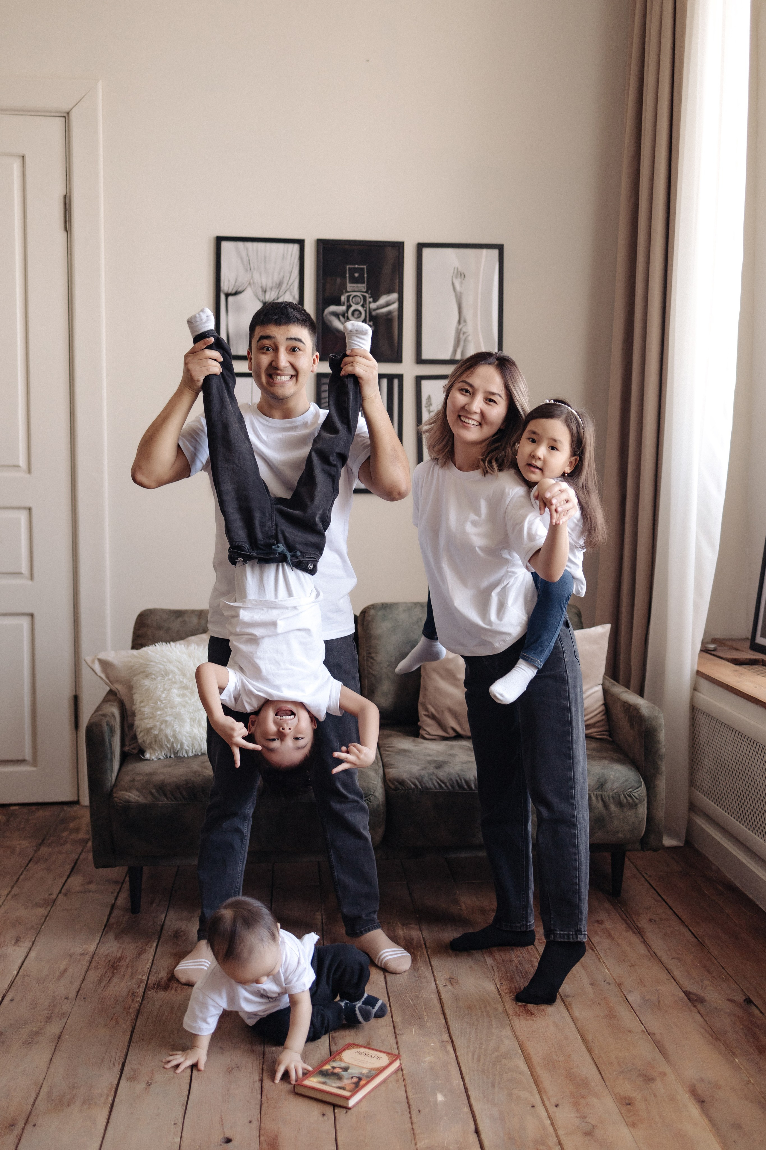 Семья Кожахметовых. Репортажный и портретный фотограф в Астана