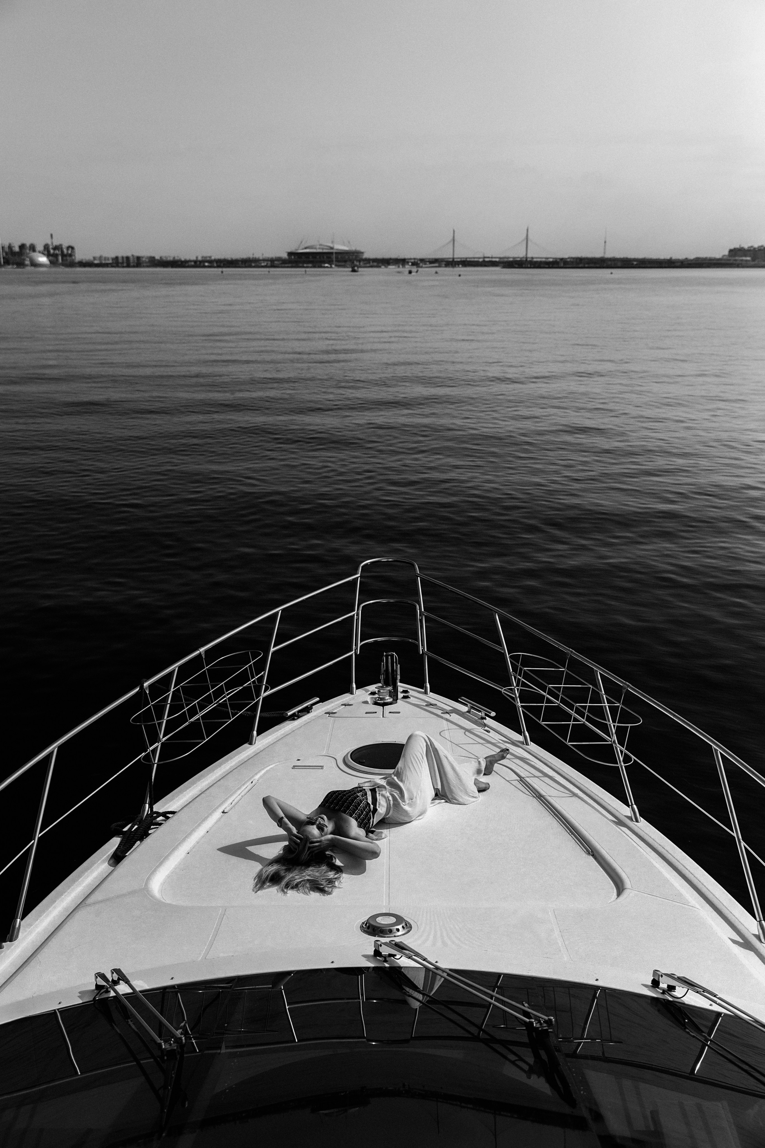 Катя | Яхта. NatalieDmi — фотосессия беременности, семейный фотограф, портрет