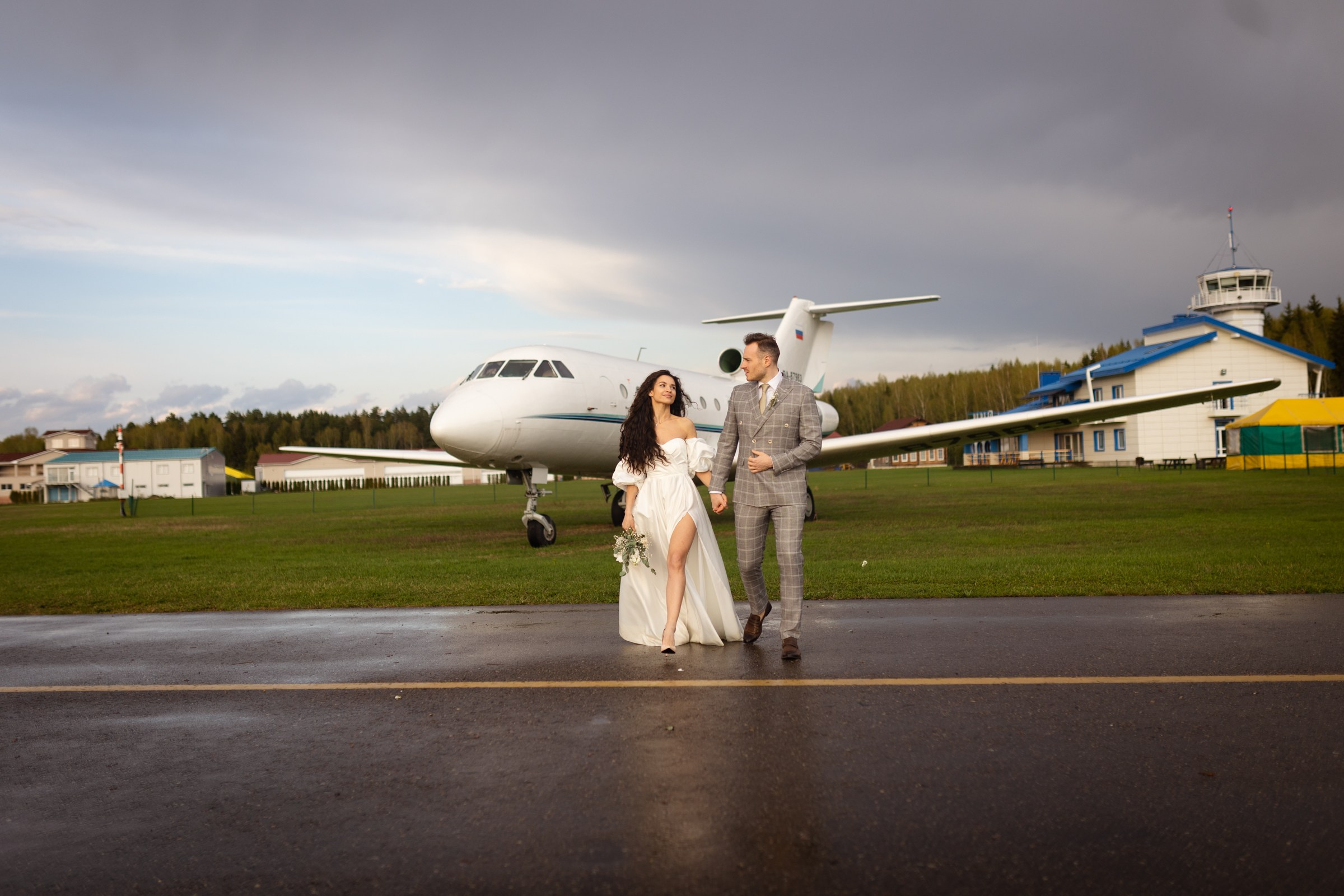 Аэродром. Свадебный фотограф в Москве