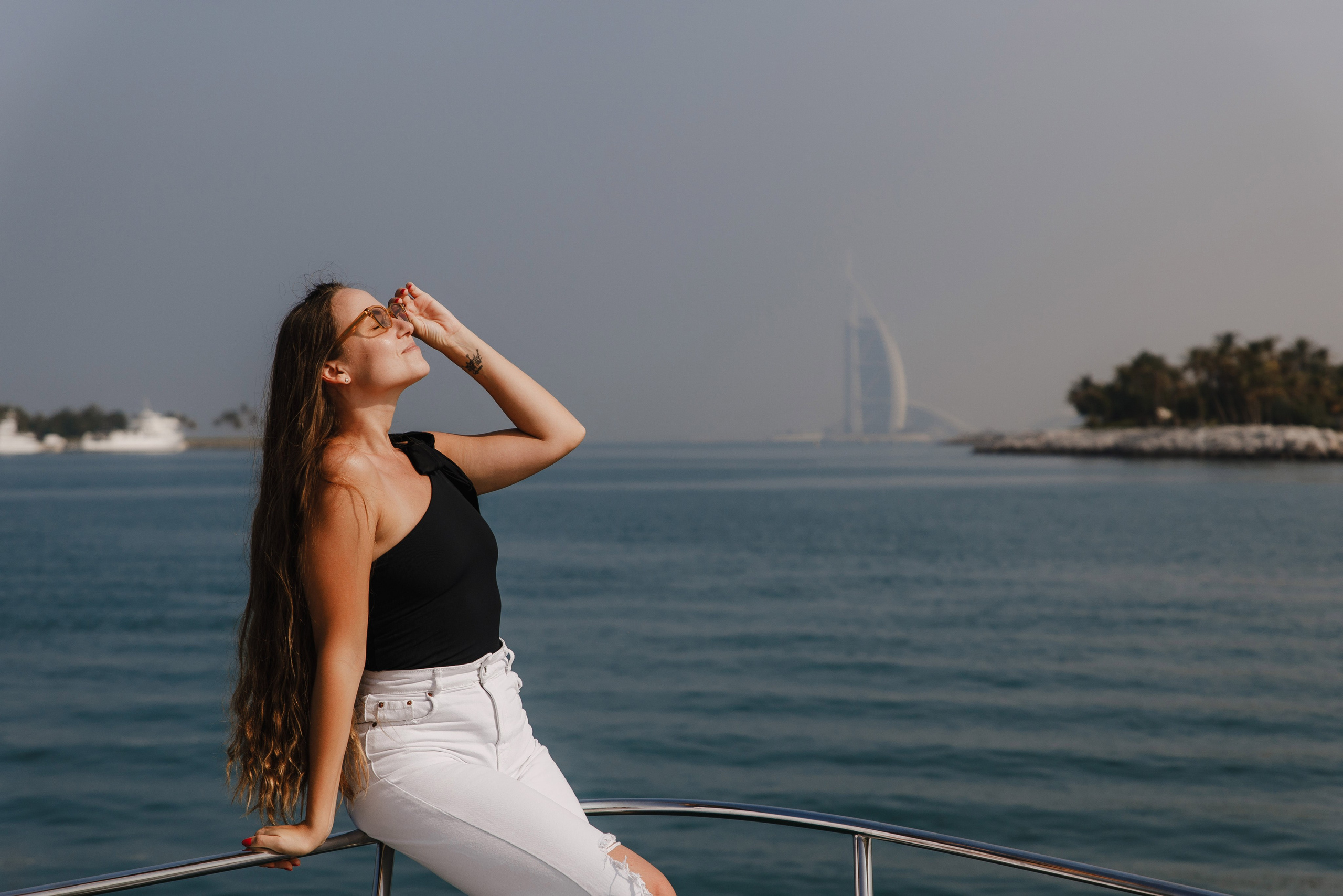 Yacht trip in Dubai Marina. Фотограф Андрей Баксов