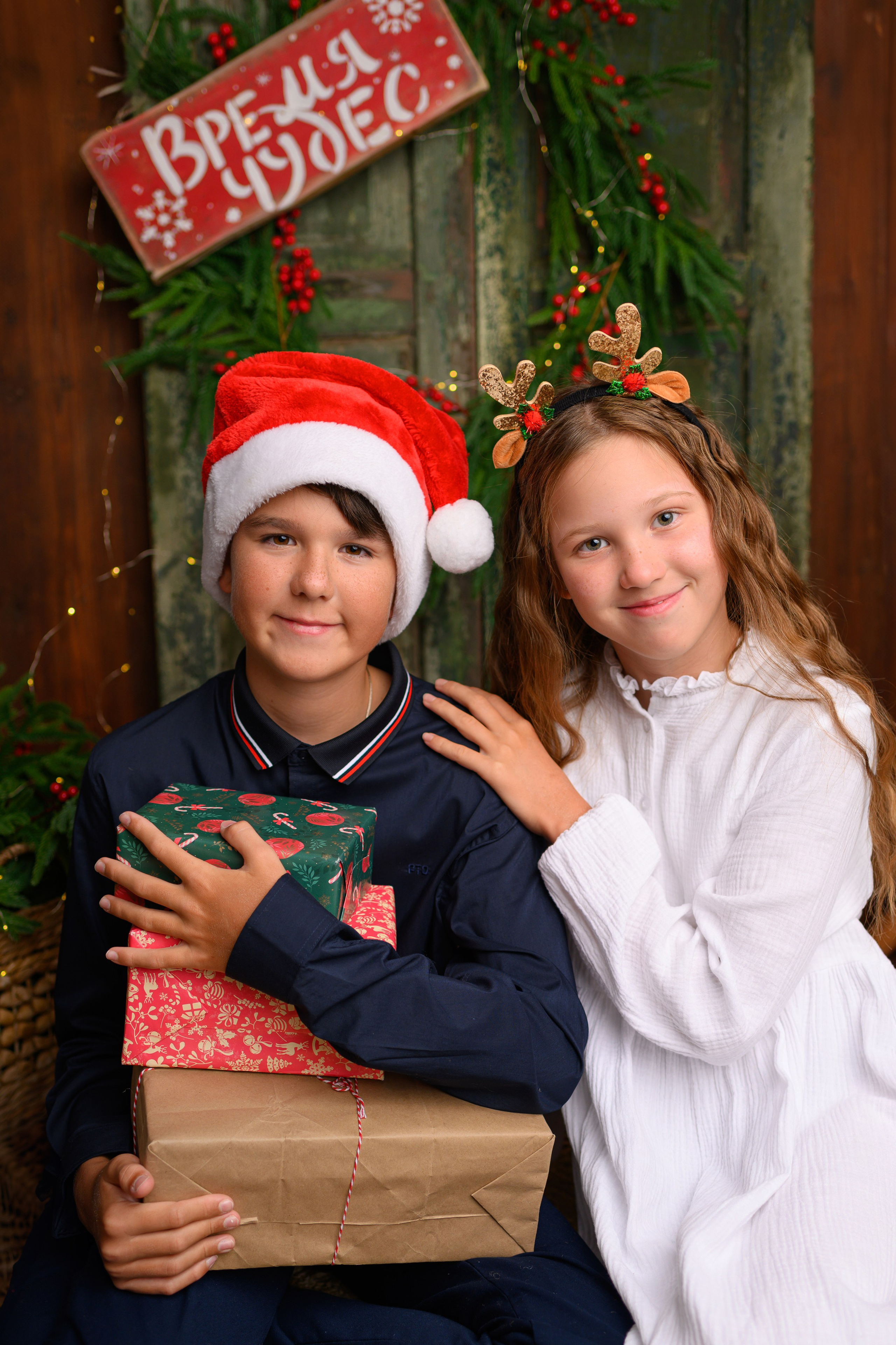 Фотопроект Новый год. Семейный, детский фотограф в Москве Дегтярева Анастасия