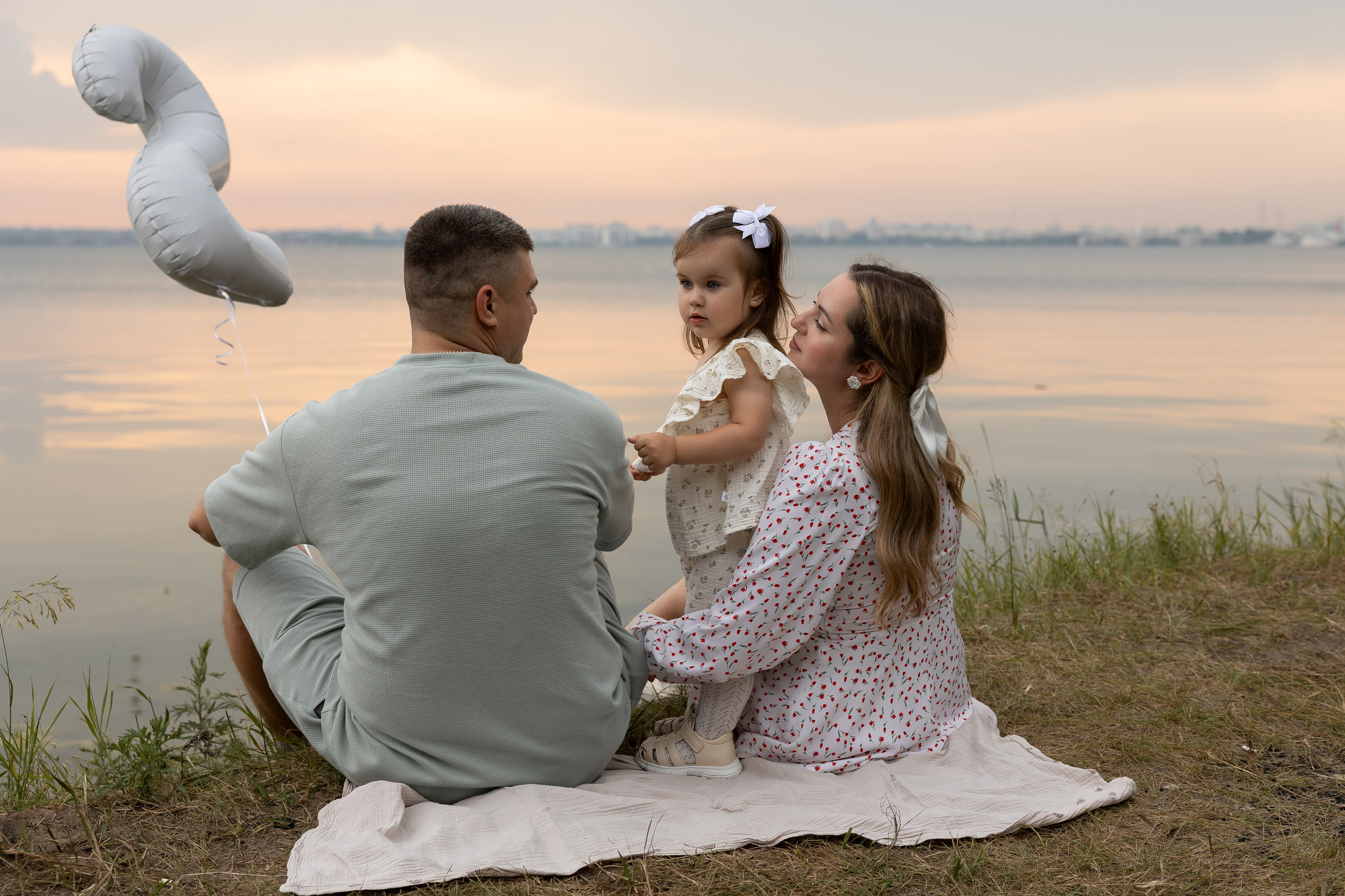 Денис, Наталья и София. Семейный и свадебный фотограф в Челябинске Мария Леонтьева