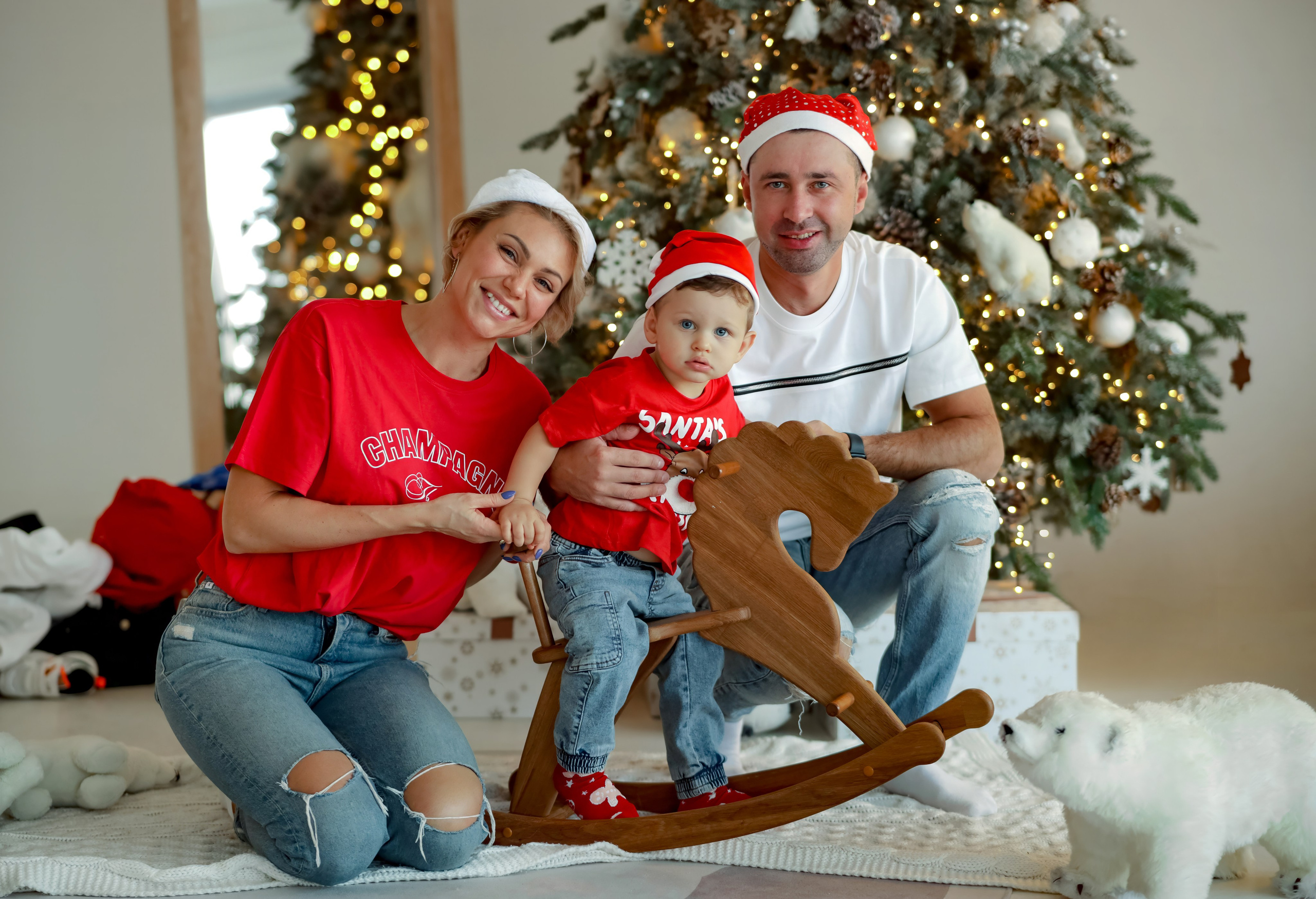 Яркий Новый год в семье Льва. Фотограф в Санкт-Петербурге Знаменская Ирина