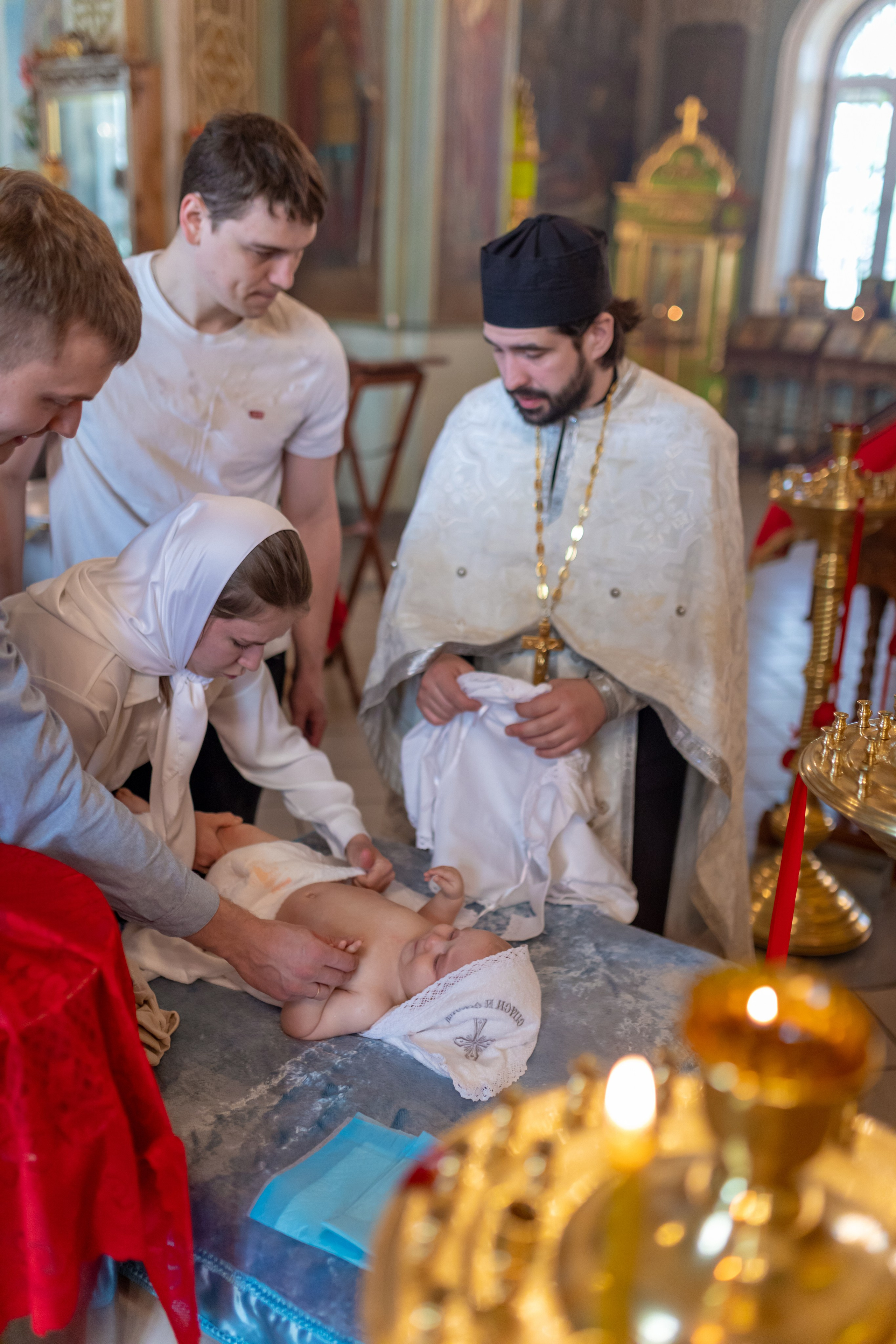 Крещение Савелия. Фотограф и Видеограф в Москве Дарья Арсентьева